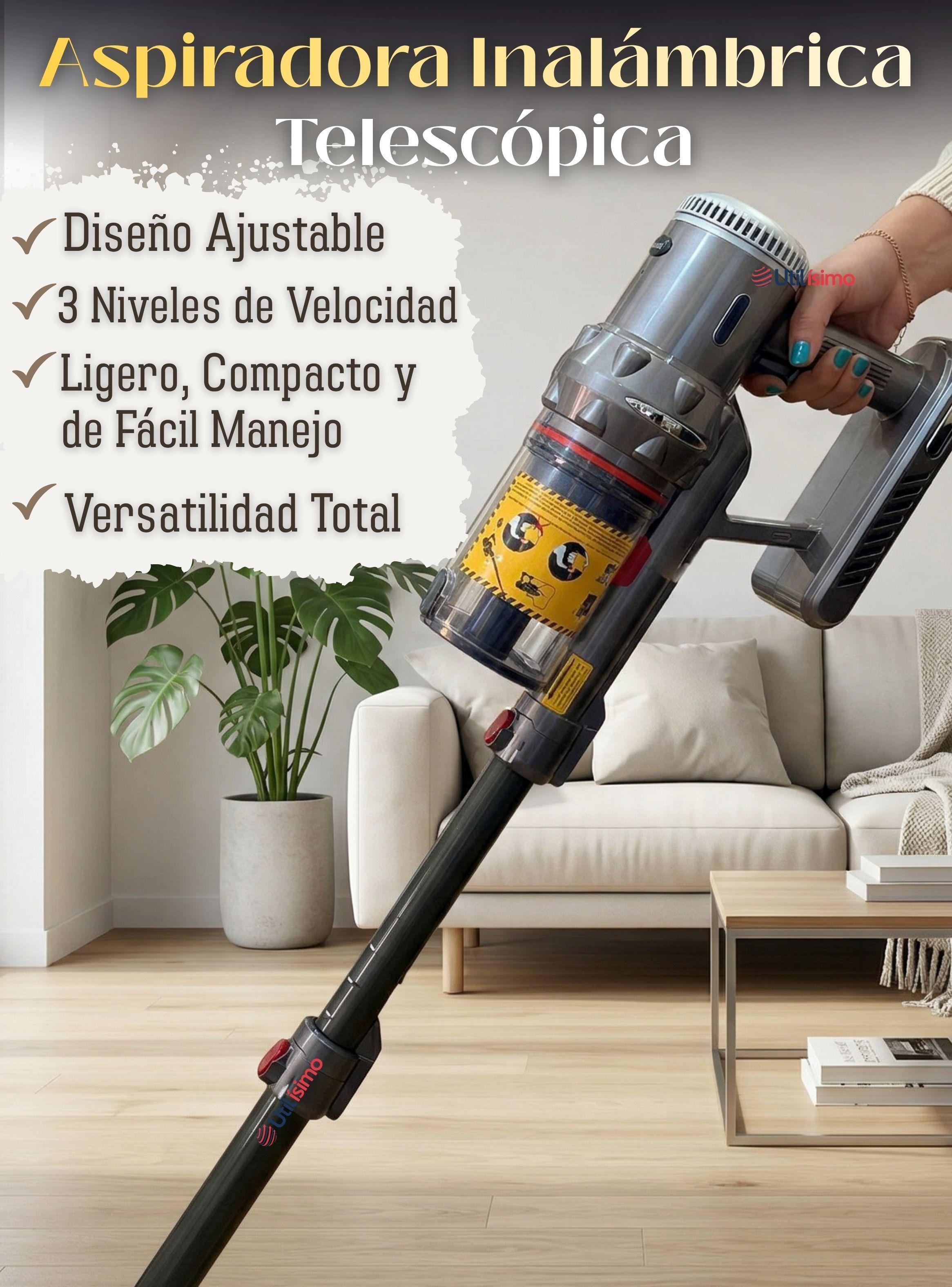 Aspiradora  Portátil 3 Velocidades Filtro Hepa Lavable-4