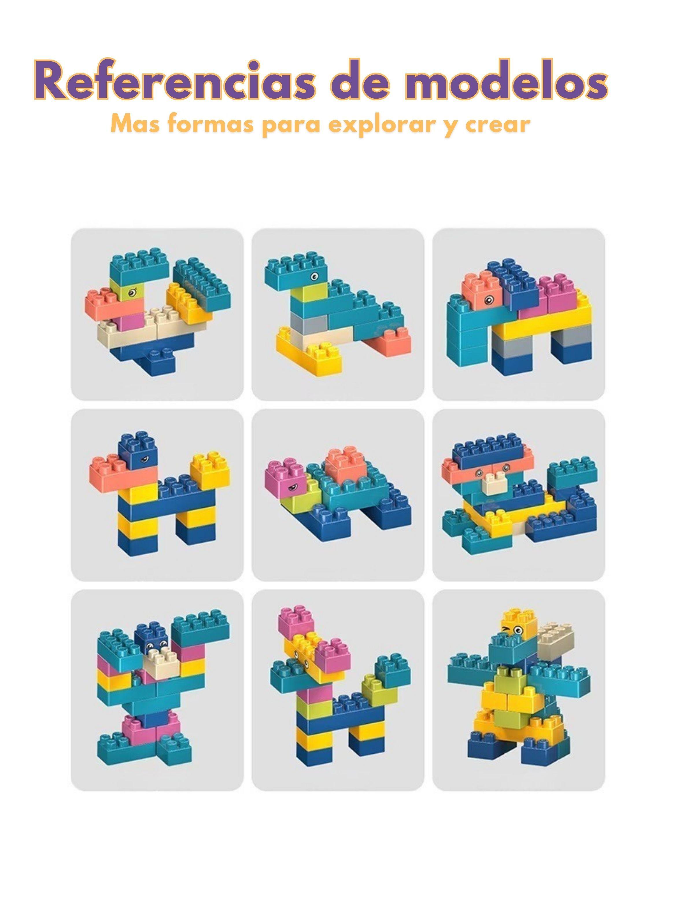 Juego de Bloques Construcción de 360 piezas para Niño o Niña-7