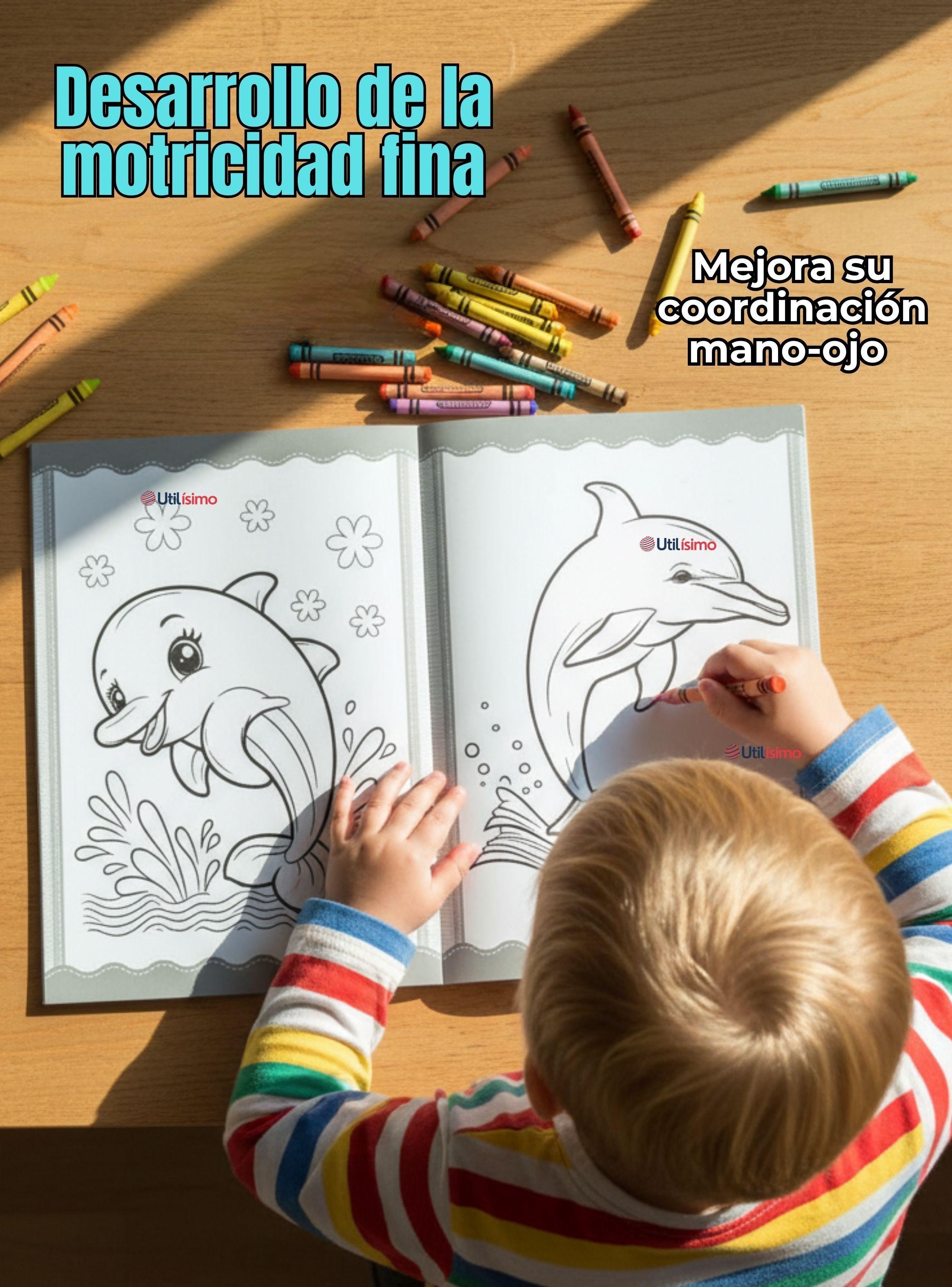 Pack 3 Libros Para Colorear Pintar Educativo Con Stickers de Diseños Surtidos-6