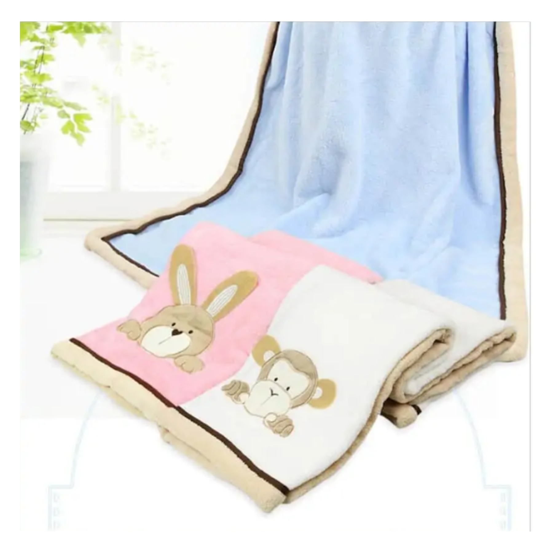 Manta De Bebe Frizadas De Polar Niño Surtidas-6