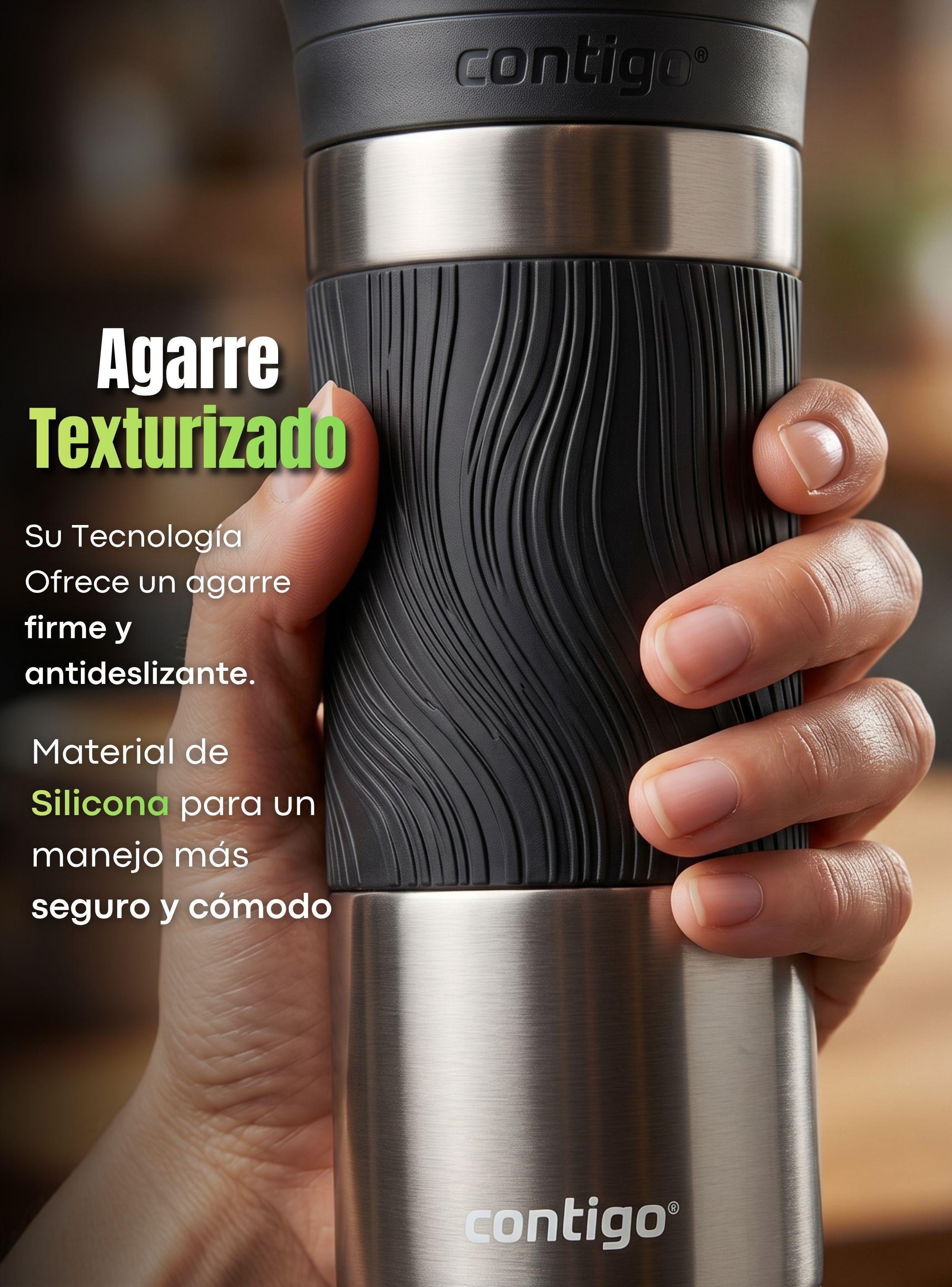 Vaso Térmico Contigo Byron Acero Inoxidable 2.0 Snapseal de 710 ML Plateado-7