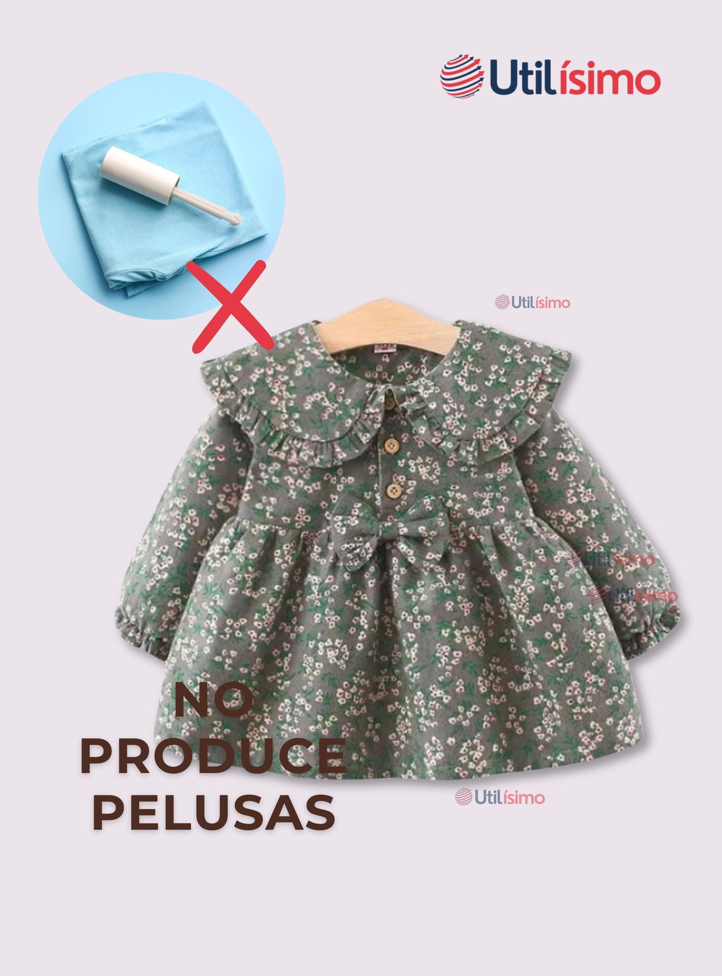  Vestido Floreado De Lana Forrado En Algodón Niña Gris-5