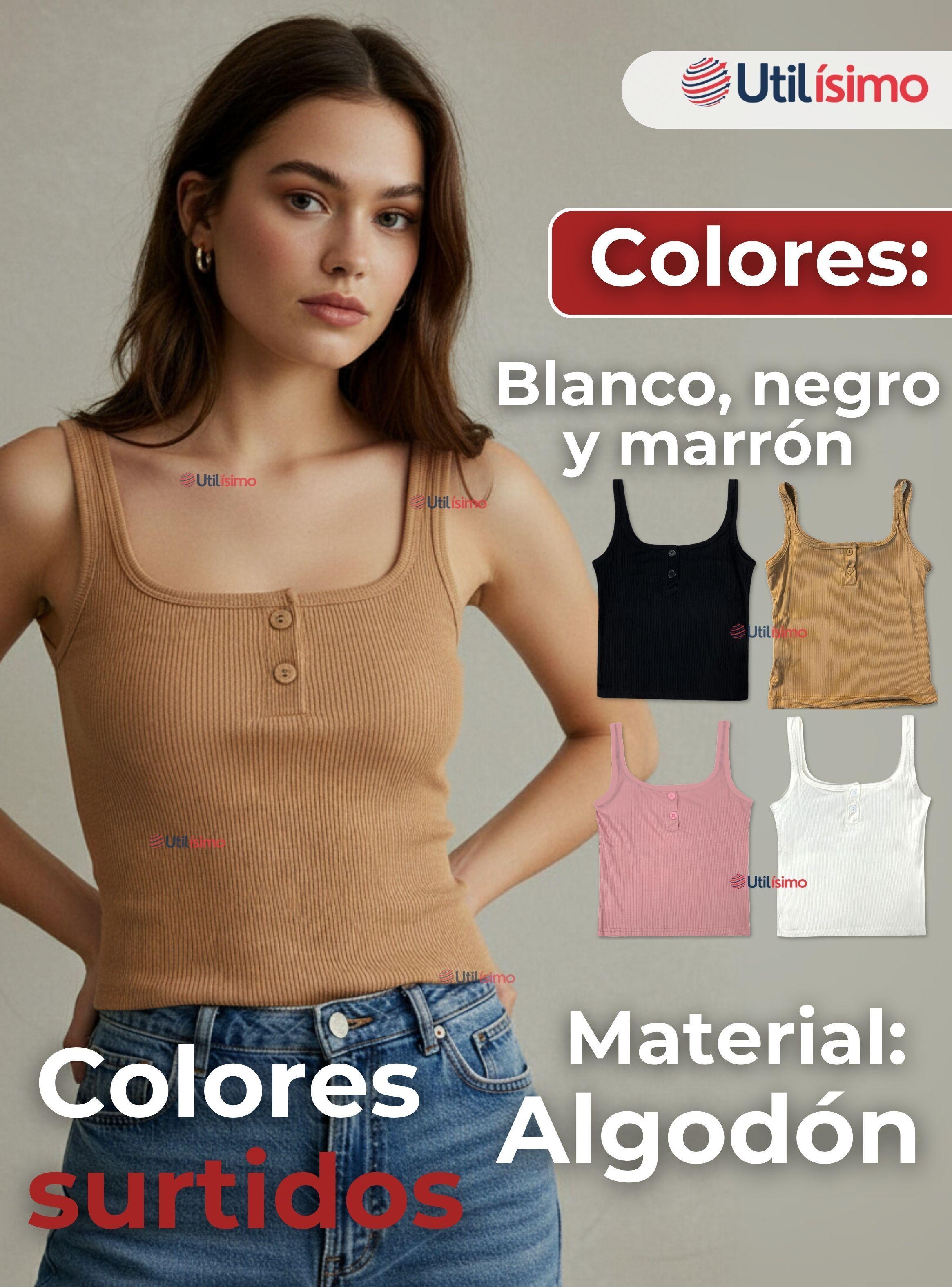 Pack 3 Camisetas Poleras 100% Algodón Básicas Lisa Mujer en Colores Surtidos-1