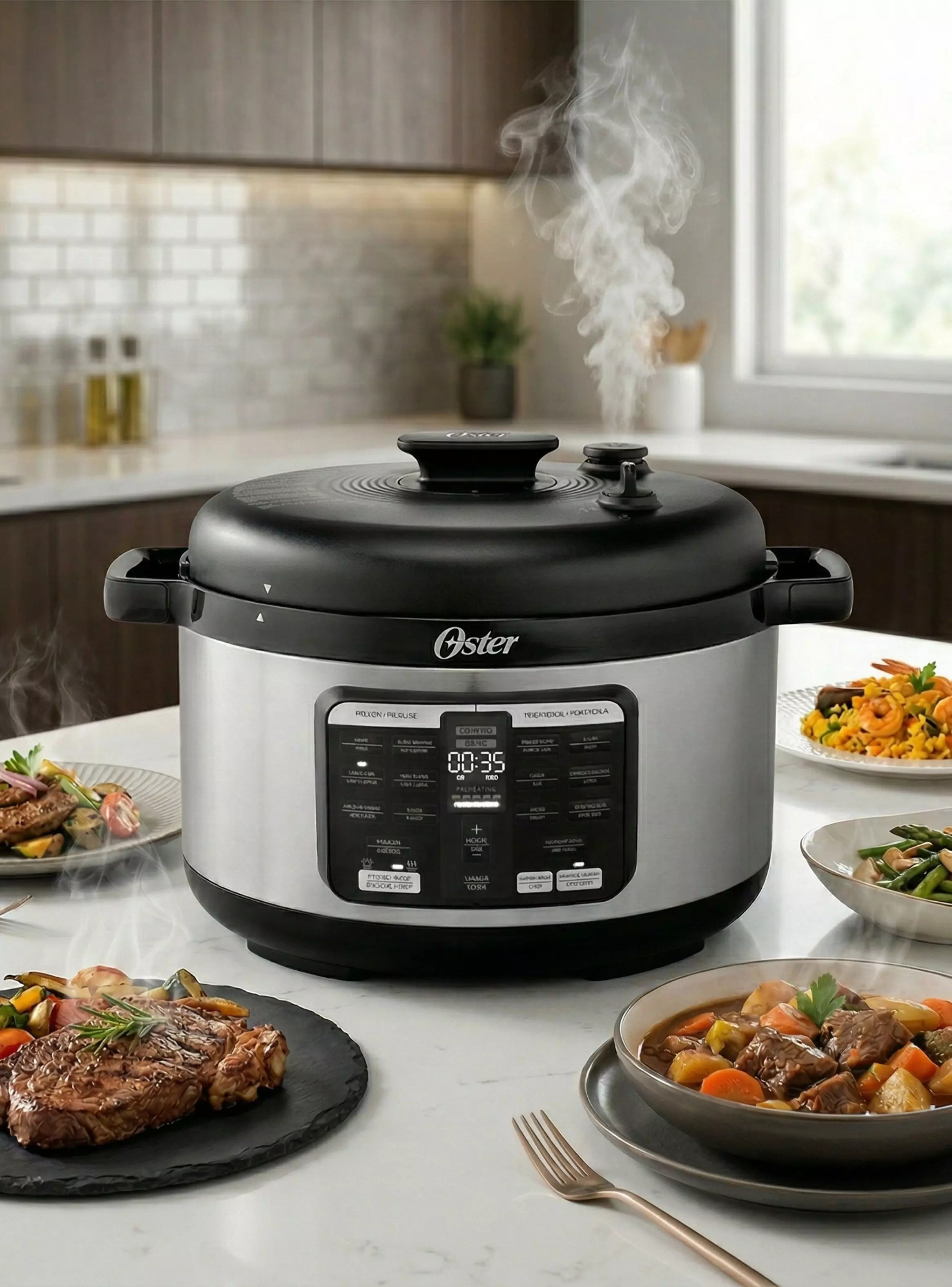 Multi-olla rápida ovalada de 5.7L con 15 funciones CKSTPCECOV57 900W-0