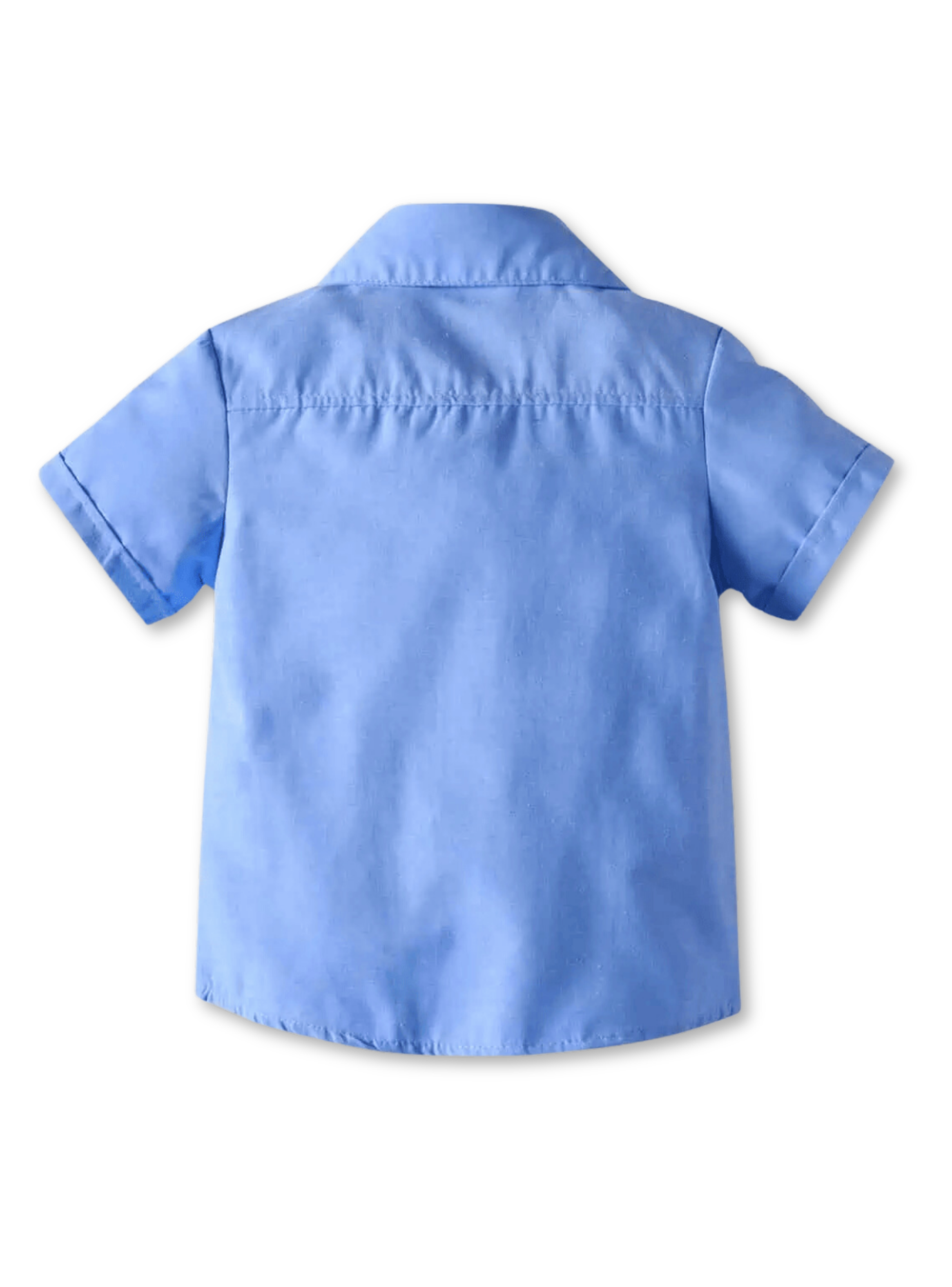 Conjunto de Vestir con Pantalón y Tirantes Bebé Niño 18 meses a 4 años-3