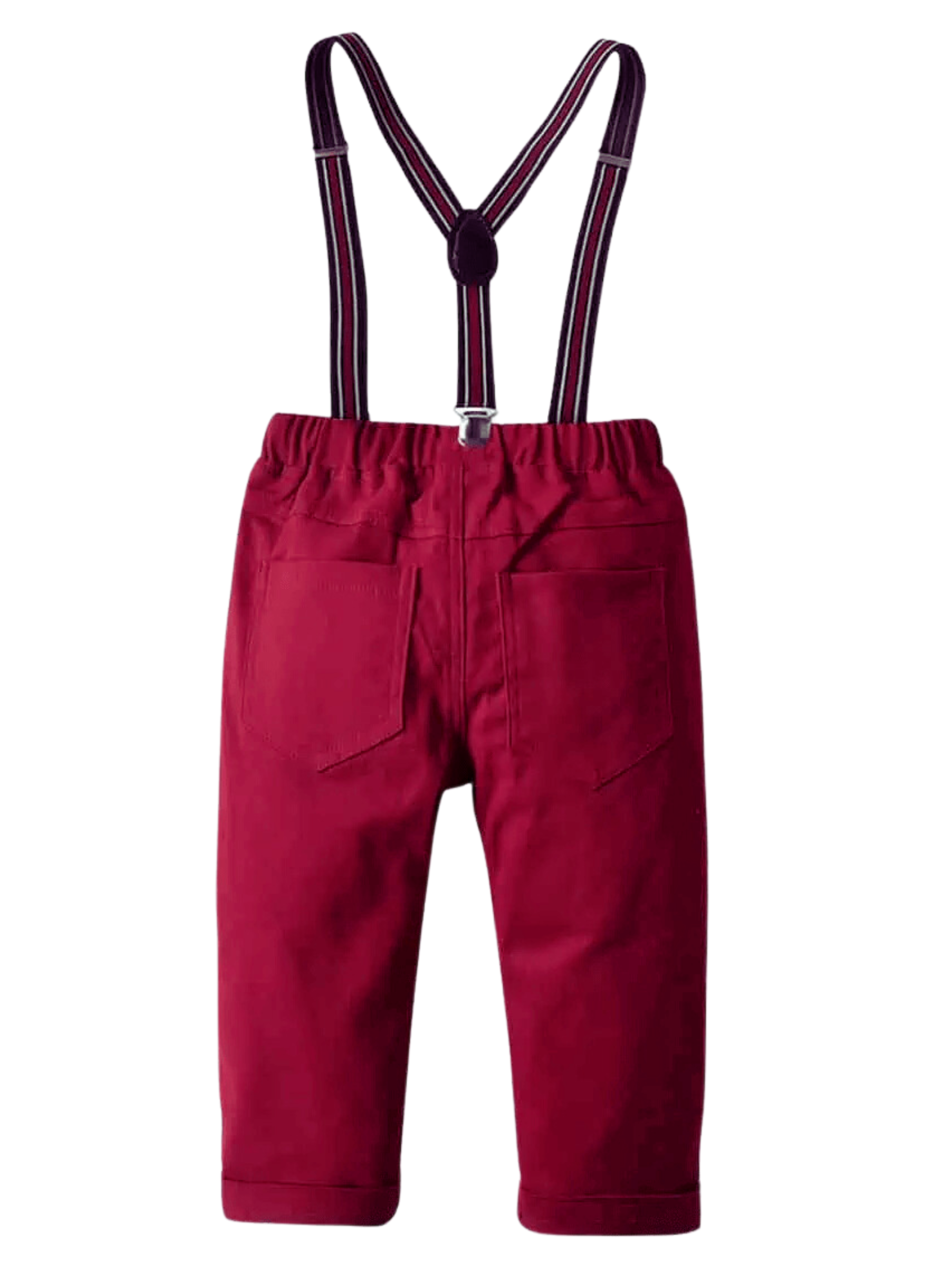 Conjunto de Vestir con Pantalón y Tirantes Bebé Niño 18 meses a 4 años-5