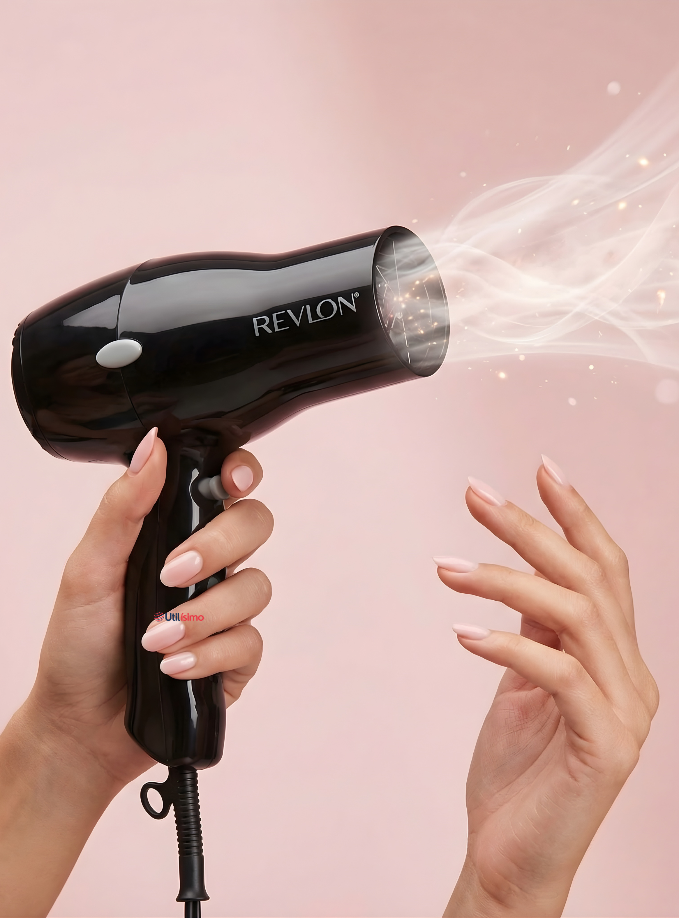 Secador De Cabello Revlon Compacto RVDR5260BLA2 1875W de Potencia Negro-1