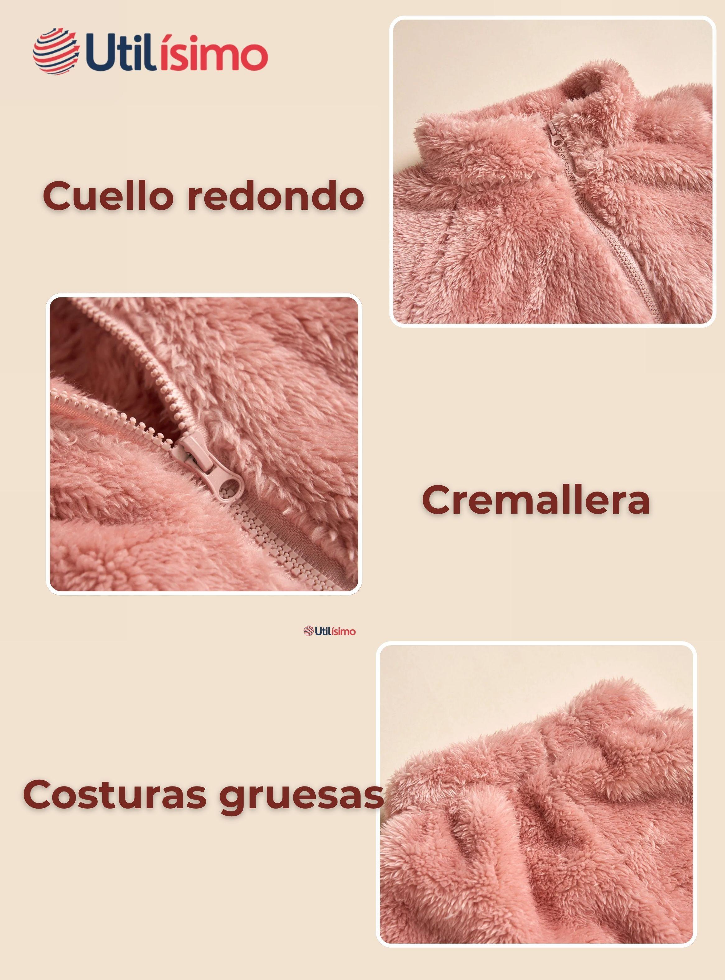 Conjunto Frizado Polar 2 Piezas Niña Rosado-3
