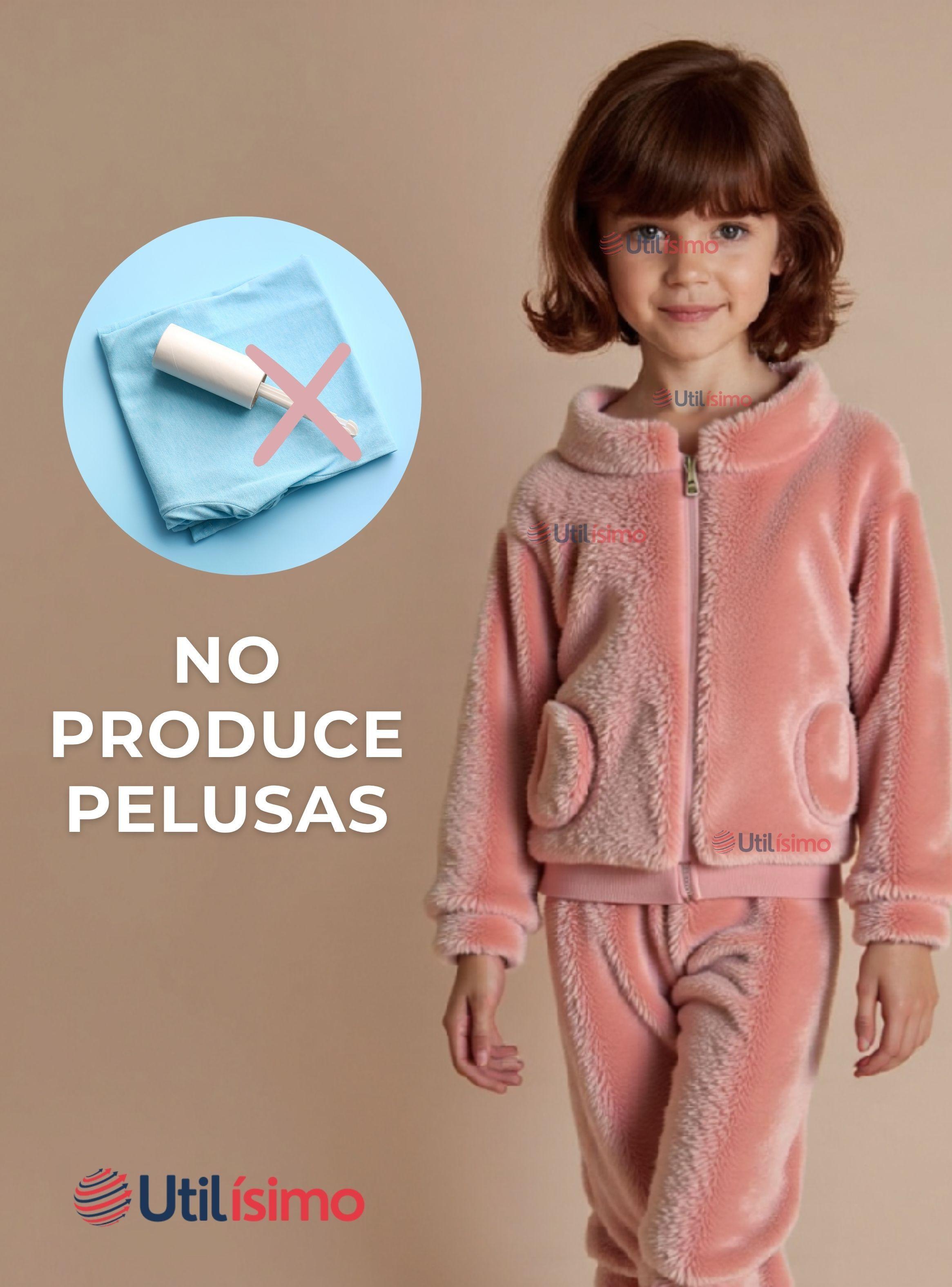 Conjunto Frizado Polar 2 Piezas Niña Rosado-7