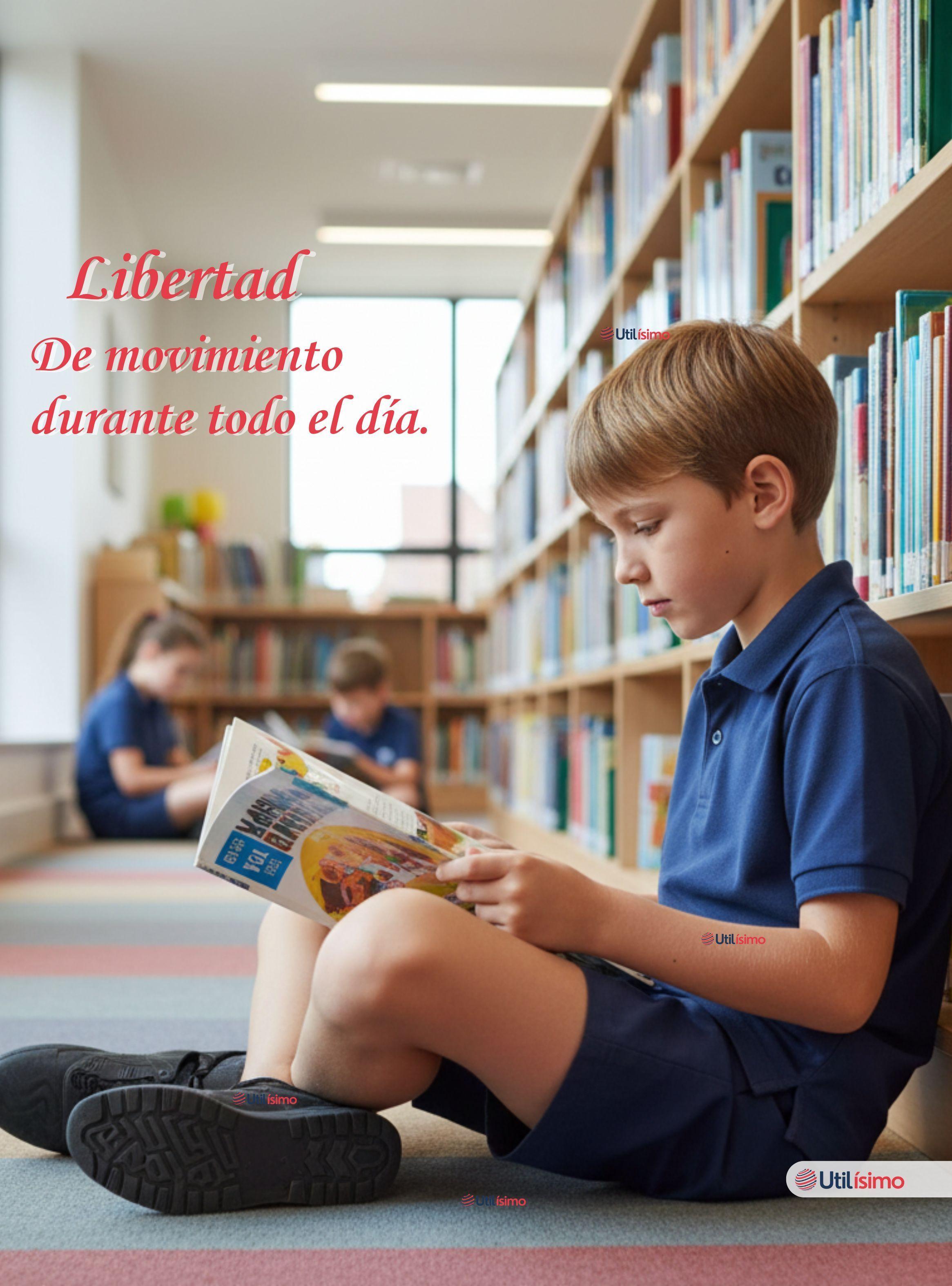 Pantalón Corto para Niño Algodón Deportivo Escolar Short Azul Marino-7