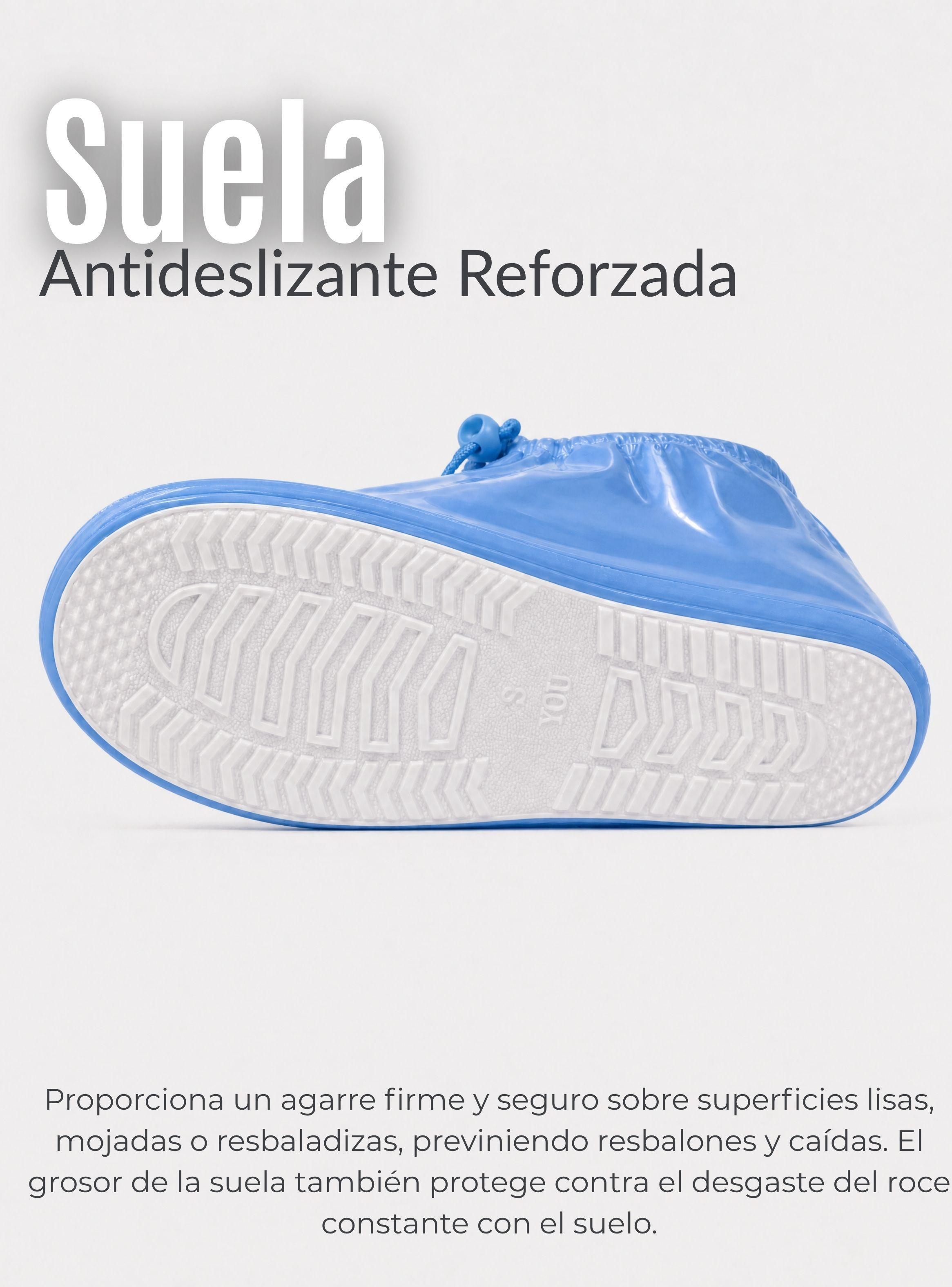 Pack 3 Pares Fundas Cubre Calzado Impermeables Aislante Lluvia Hombre Surtido-6