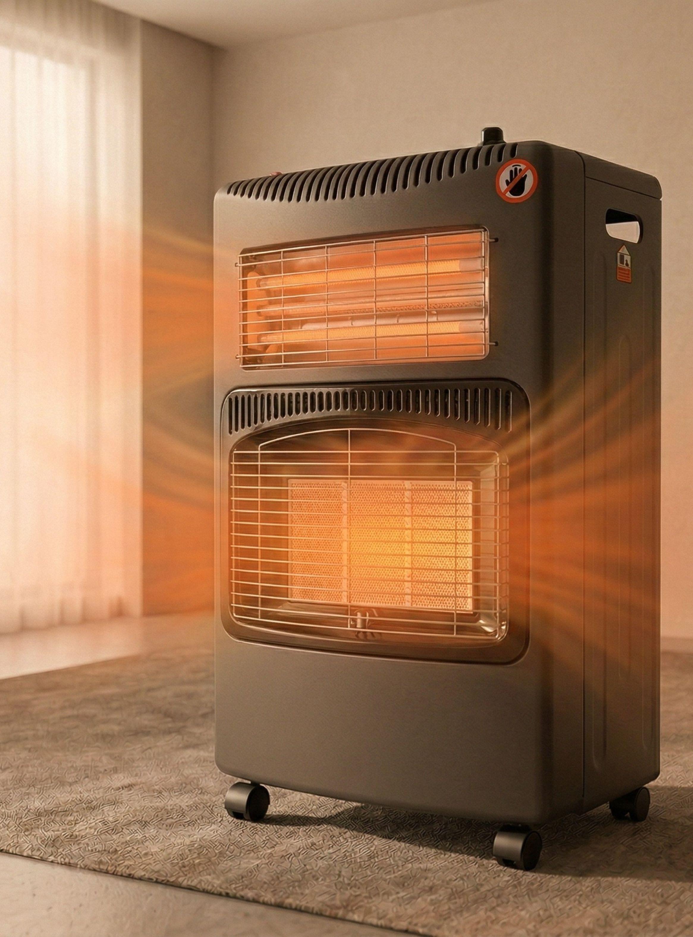 Estufa Hibrida Gas Eléctrica Plegable 5kg A 15kg GLP -0