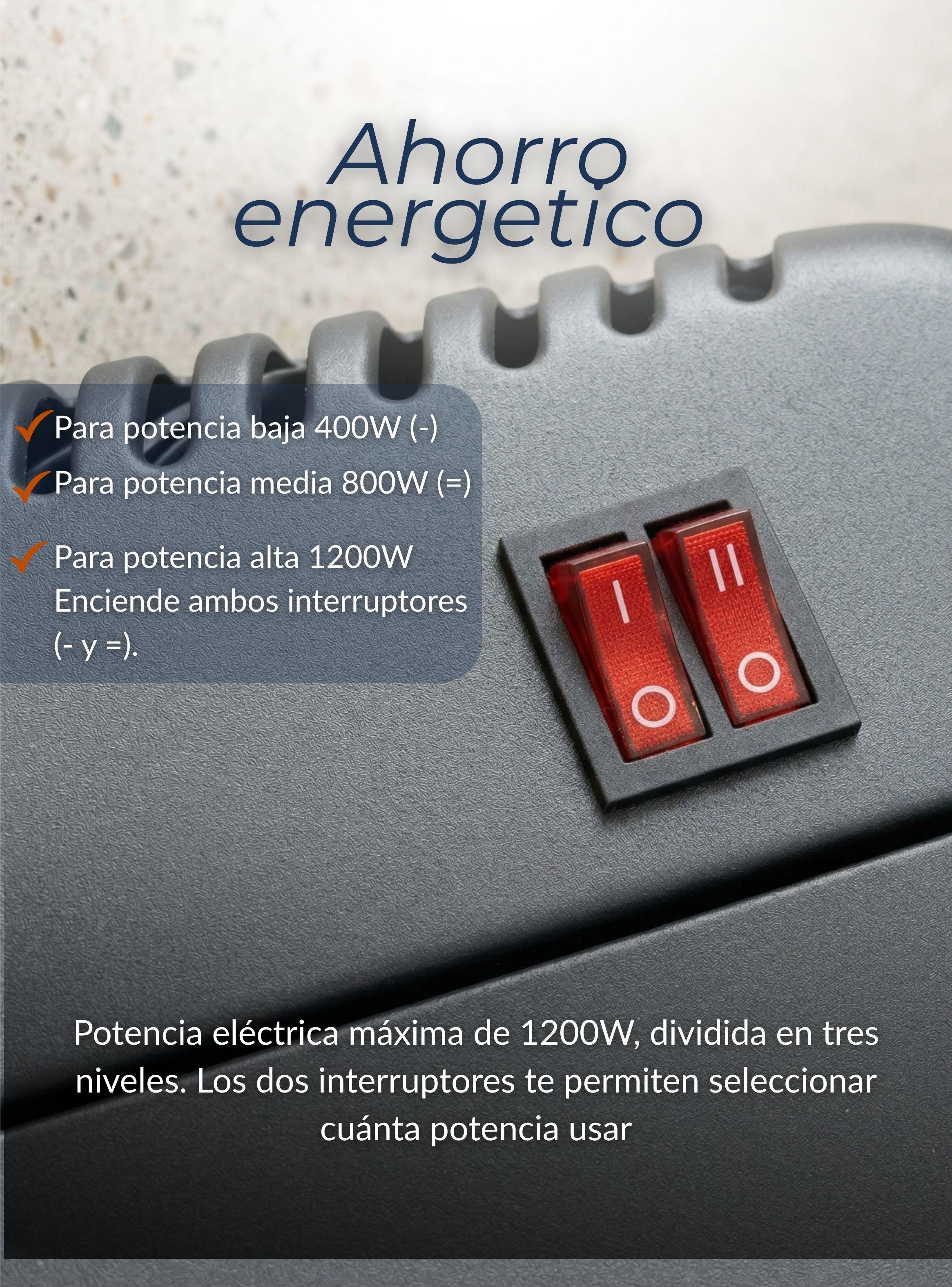 Estufa Hibrida Gas Eléctrica Plegable 5kg A 15kg GLP -6