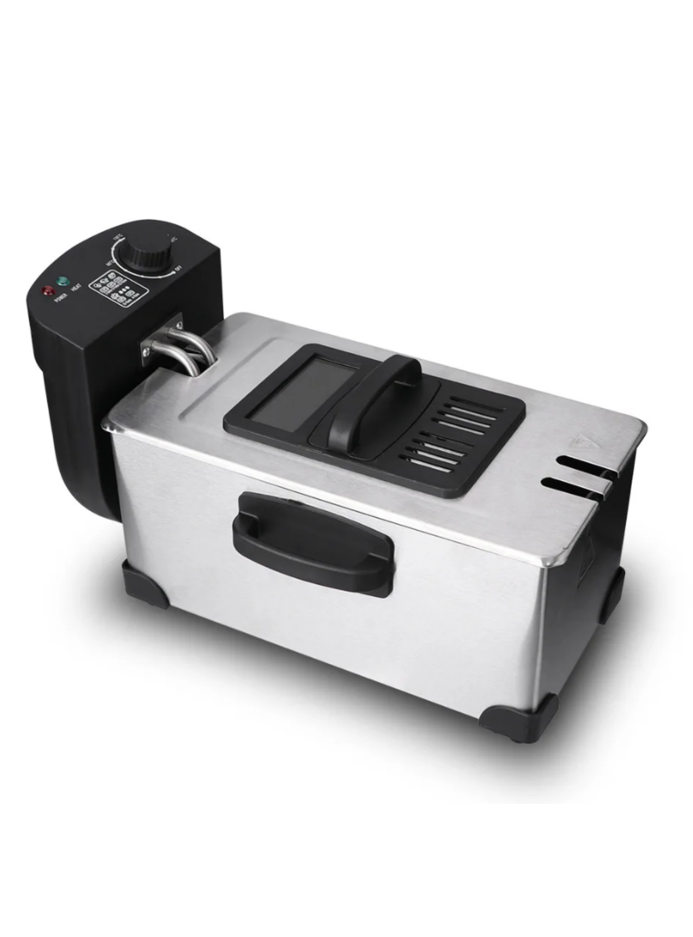 Freidora Eléctrica Con Indicador De Luz Tanque 3.5 L-4