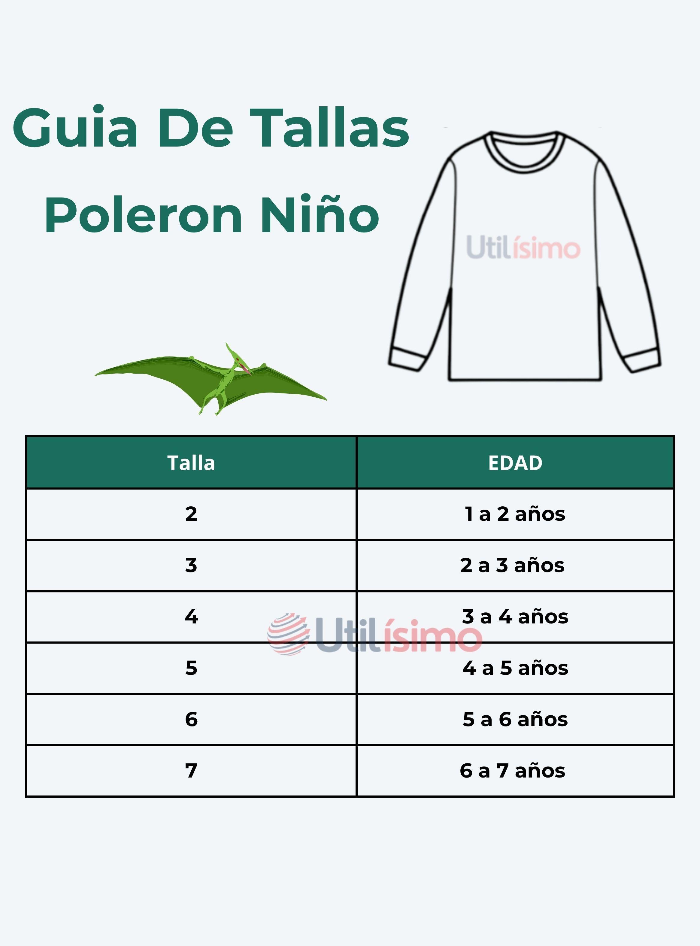 Polerón Algodón Cuello Redondo Niño Verde Dinosaurio-2