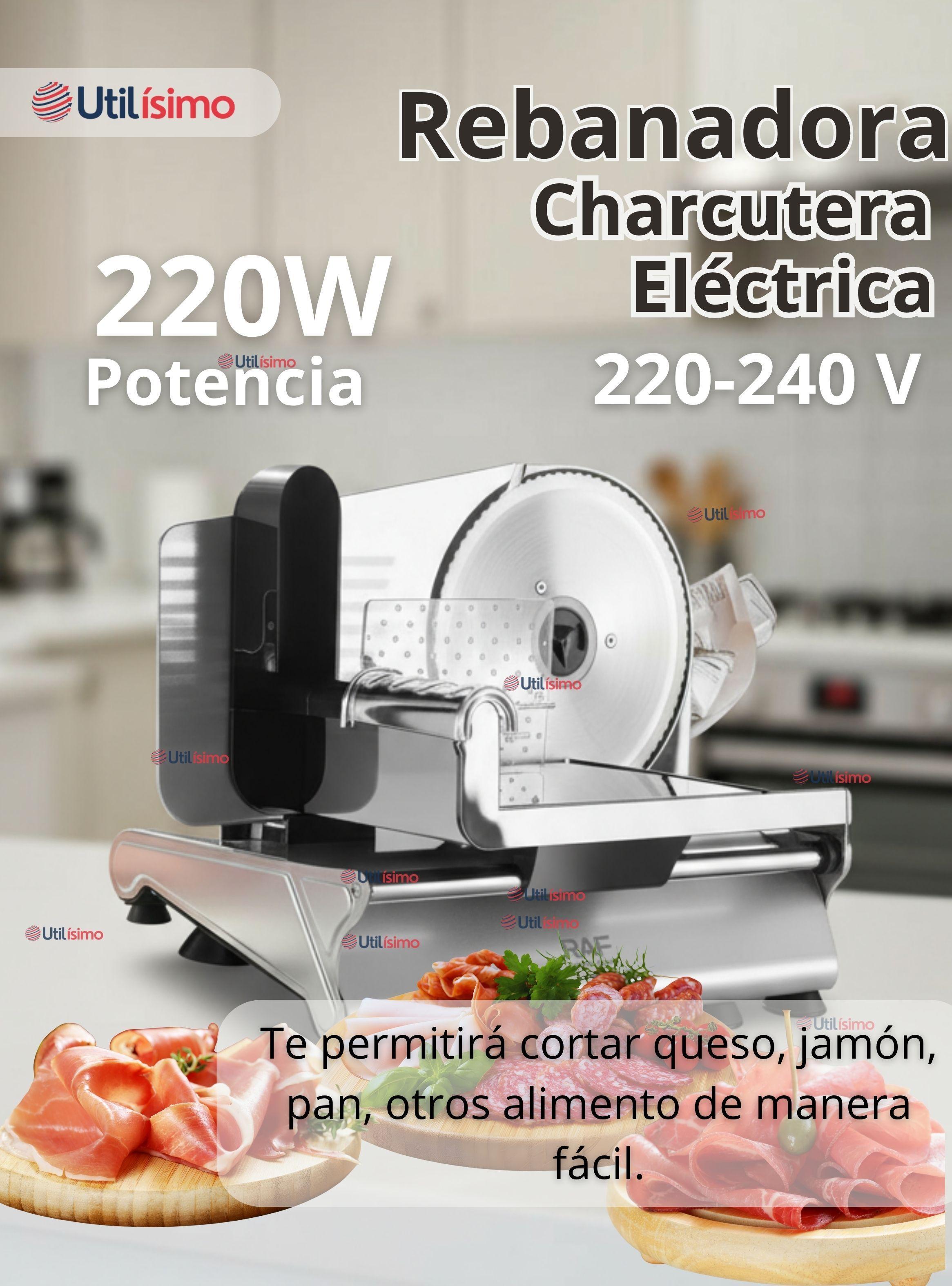 Rebanadora Cortadora Fiambre Carne Eléctrica RAF -5