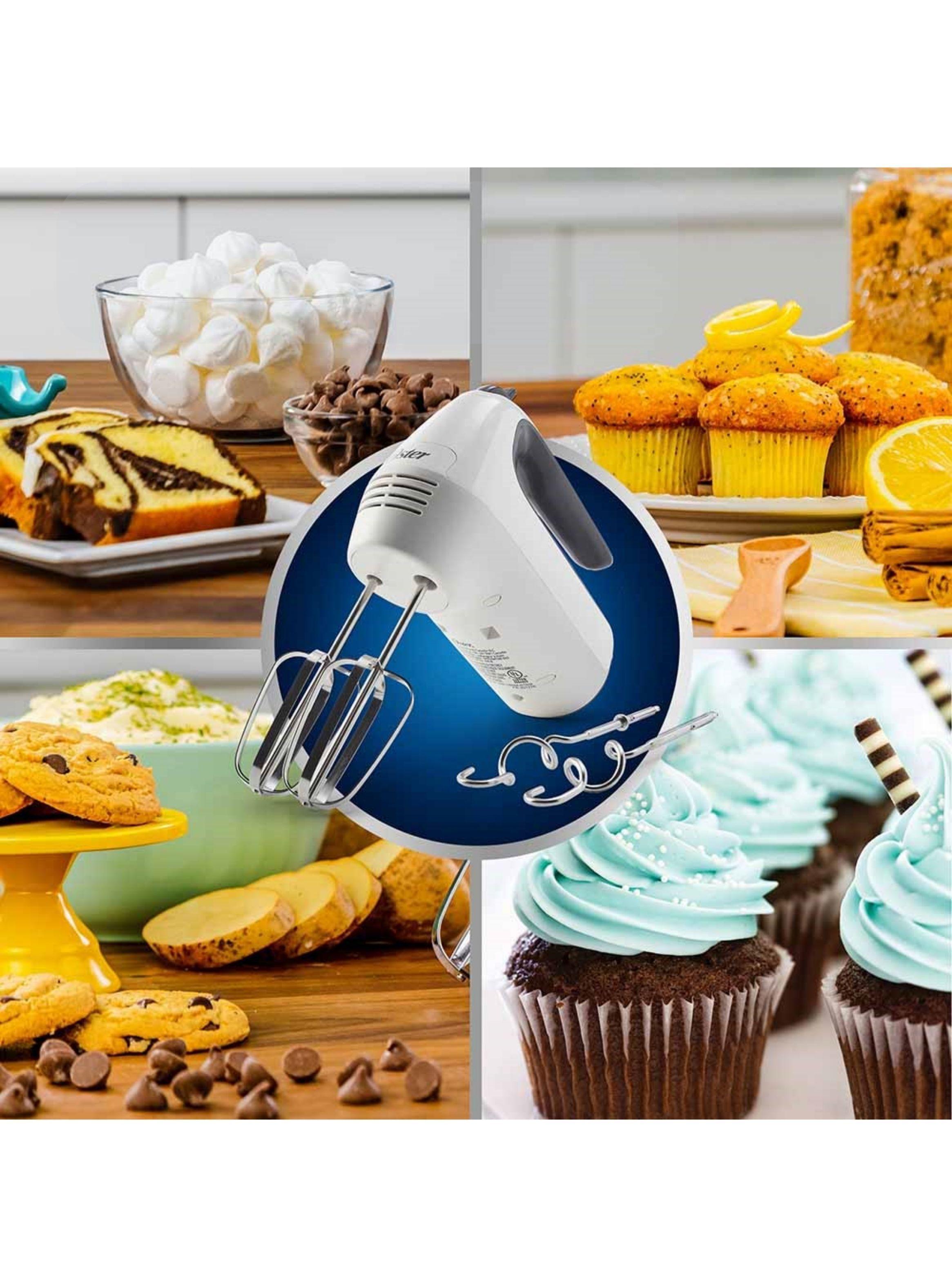 Batidora de mano Oster® blanca 6 velocidades función turbo FPSTHM3532-6