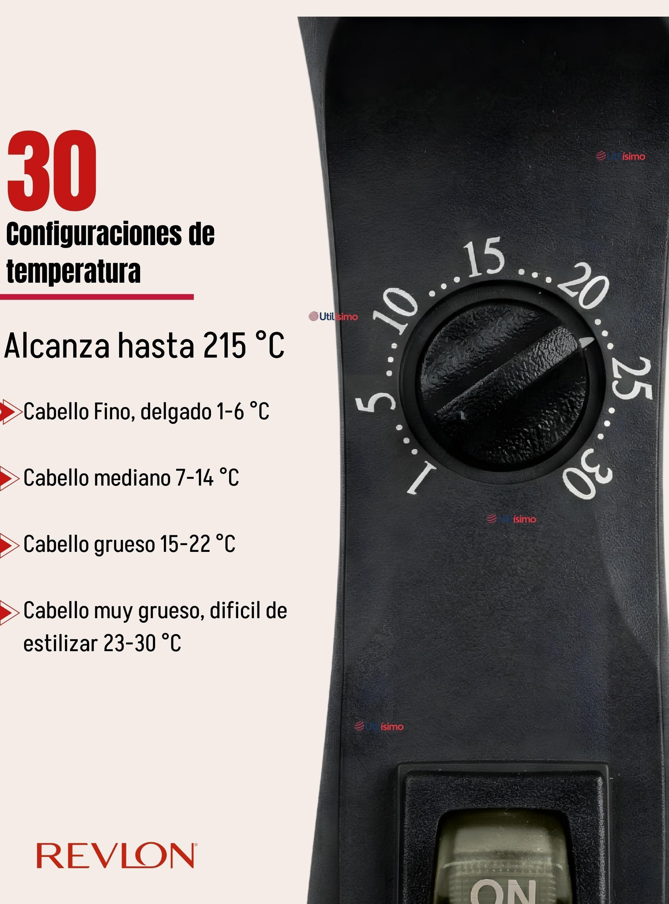 Onduladora De Pelo Revlon Waver Jumbo De 3 Barriles 120W de Color Rosa-5