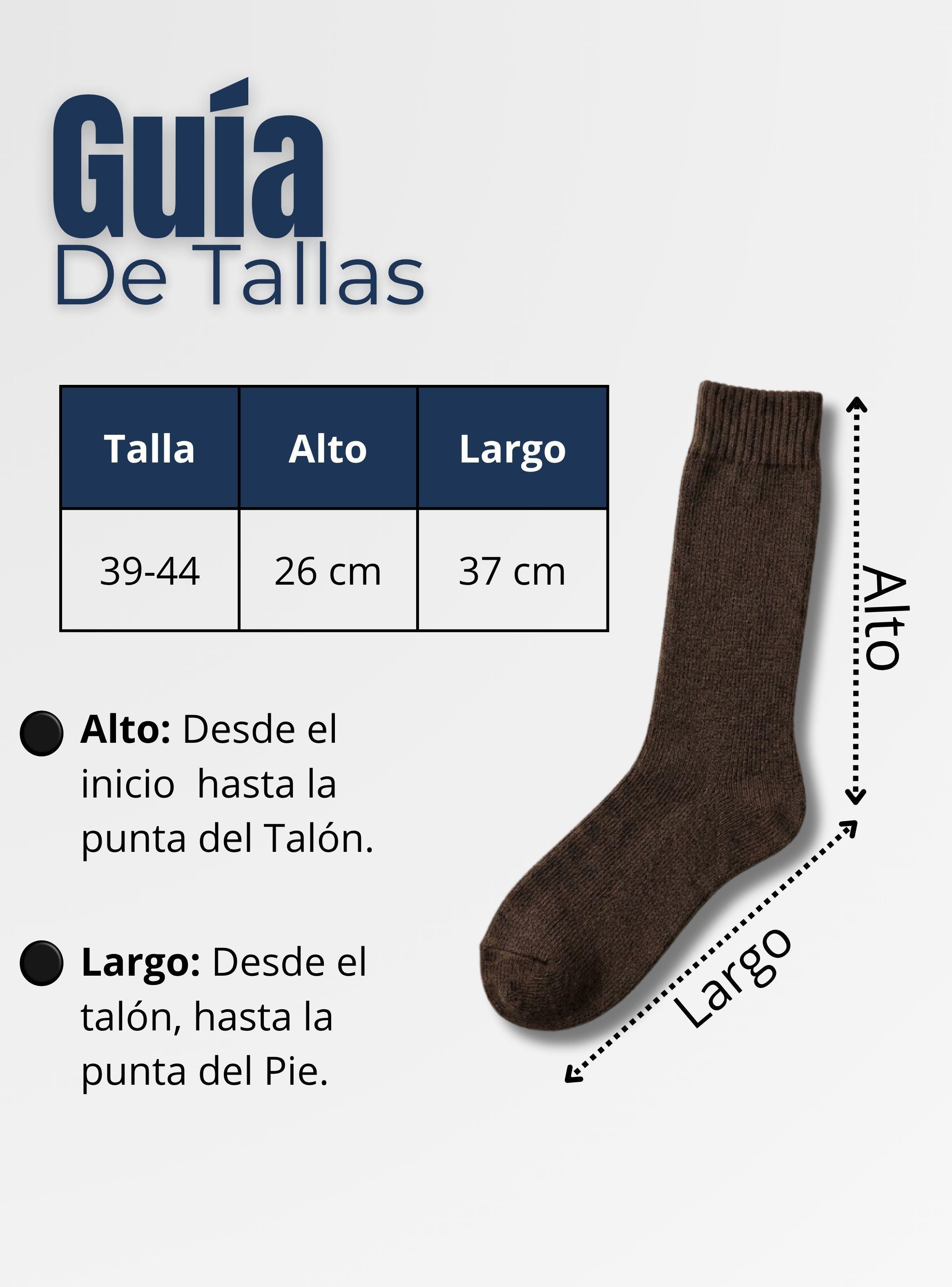 Pack 6 Pares Calcetines Térmicos Corte Alto de Colores Surtidos Hombre -3