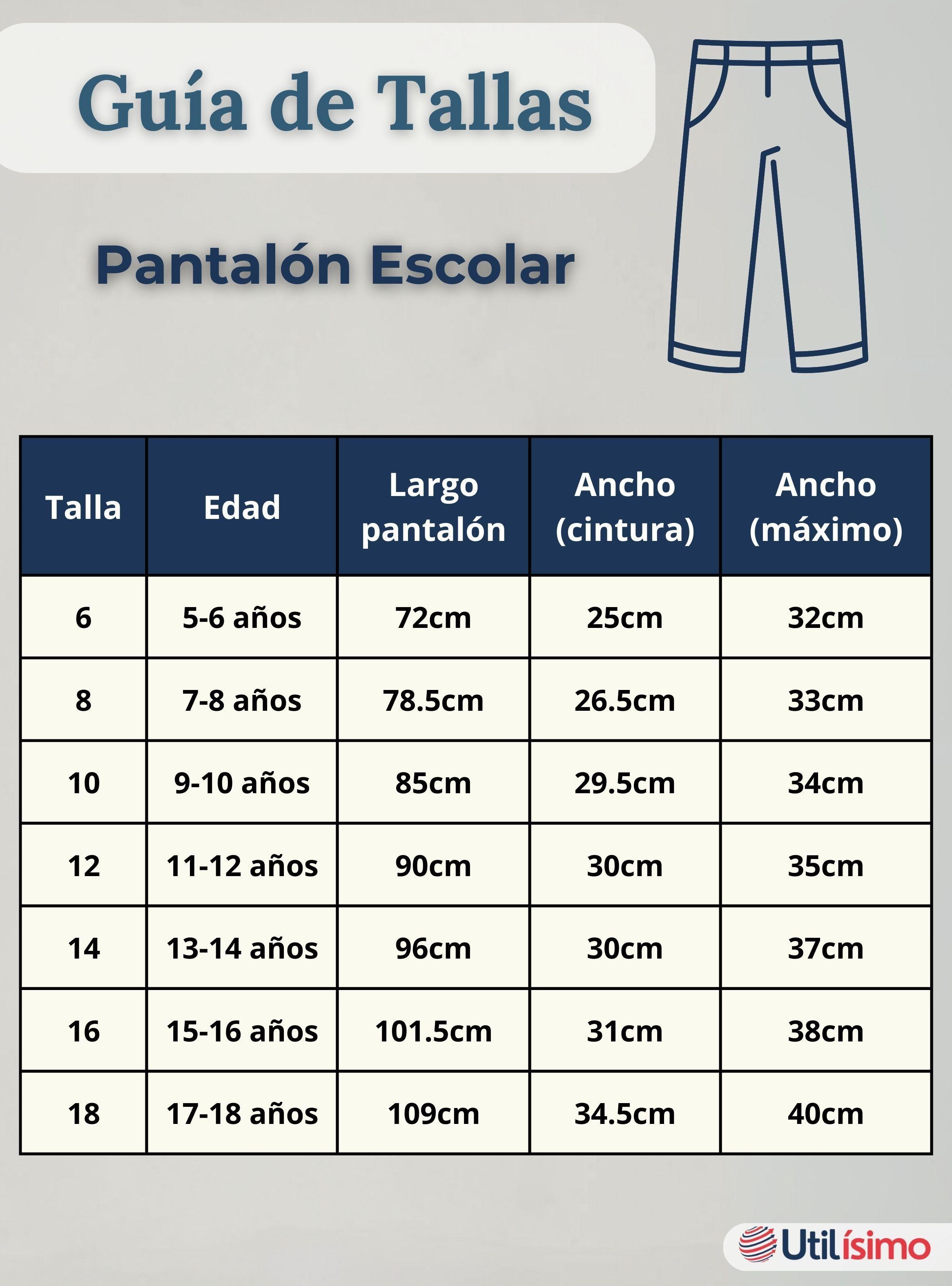 Pantalón Escolar Colegio Clásico para Niños Gris-4