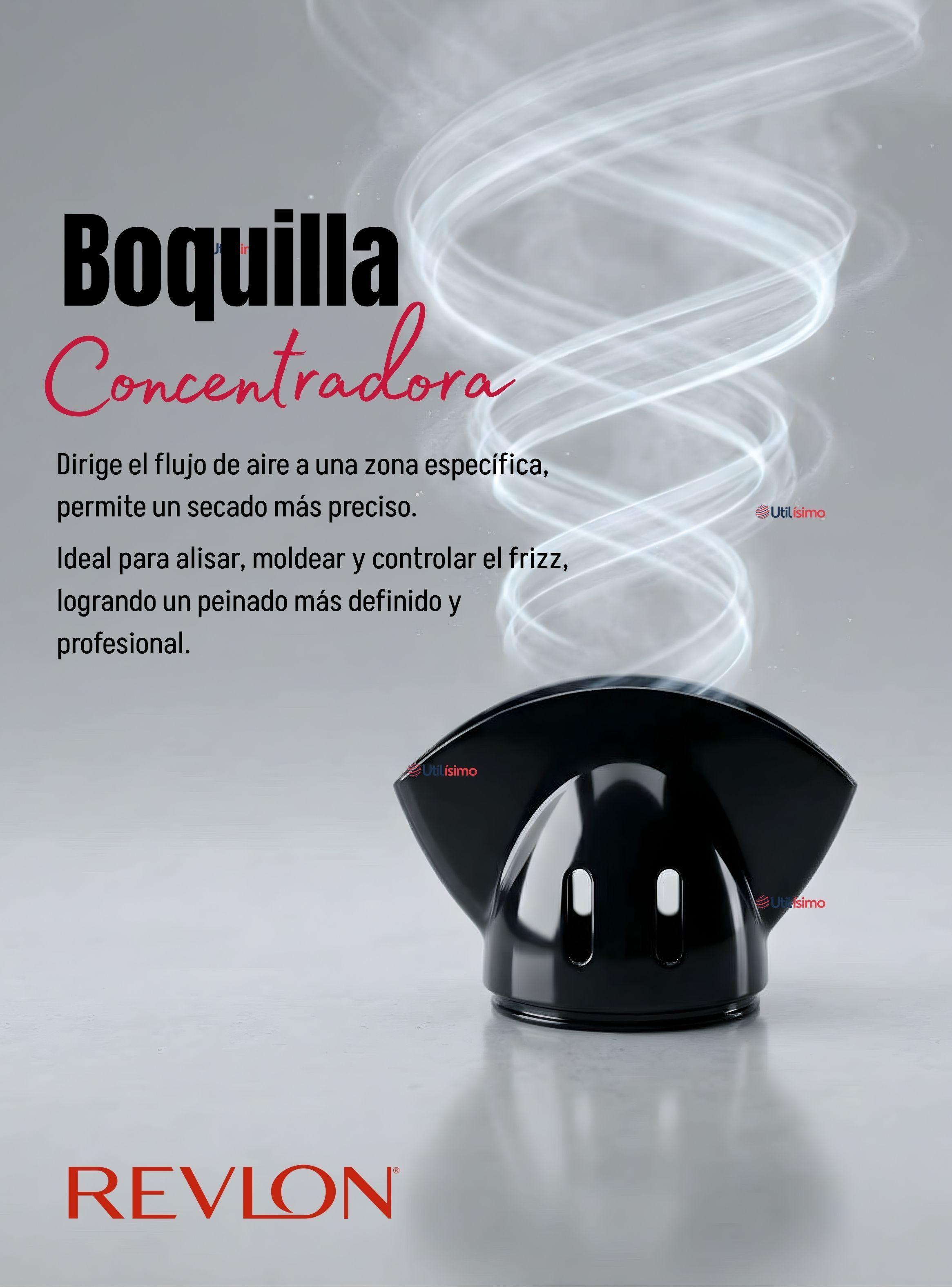 Secador De Cabello Control Frizz Revlon 2000W Color Negro-5