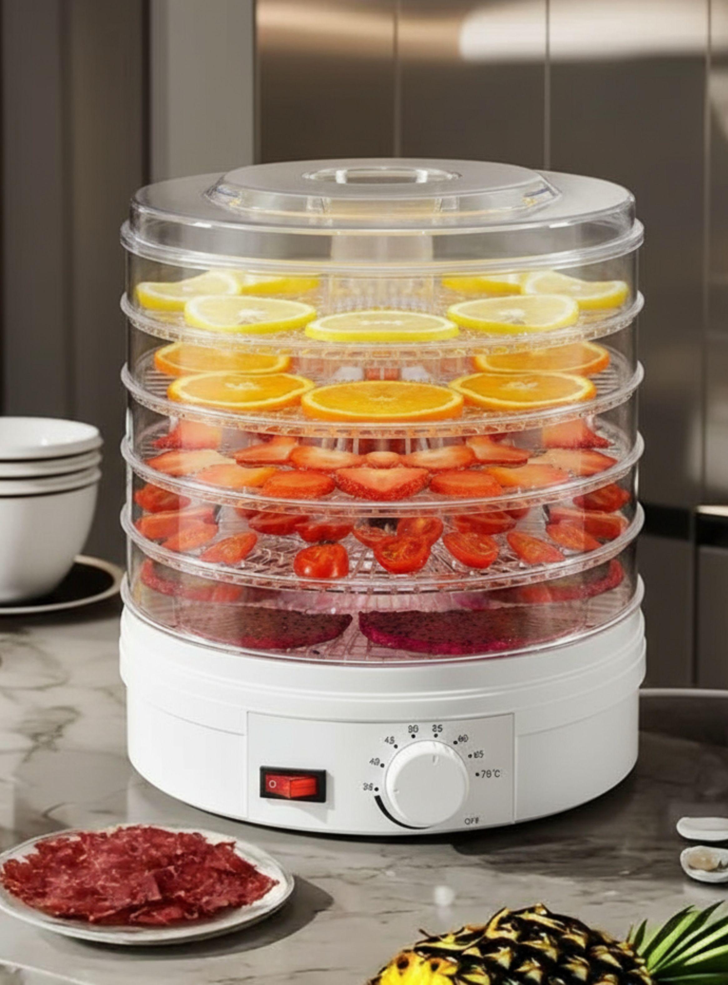 Maquina Deshidratadora Alimentos, Frutas y Verduras 5 Niveles Automático-1