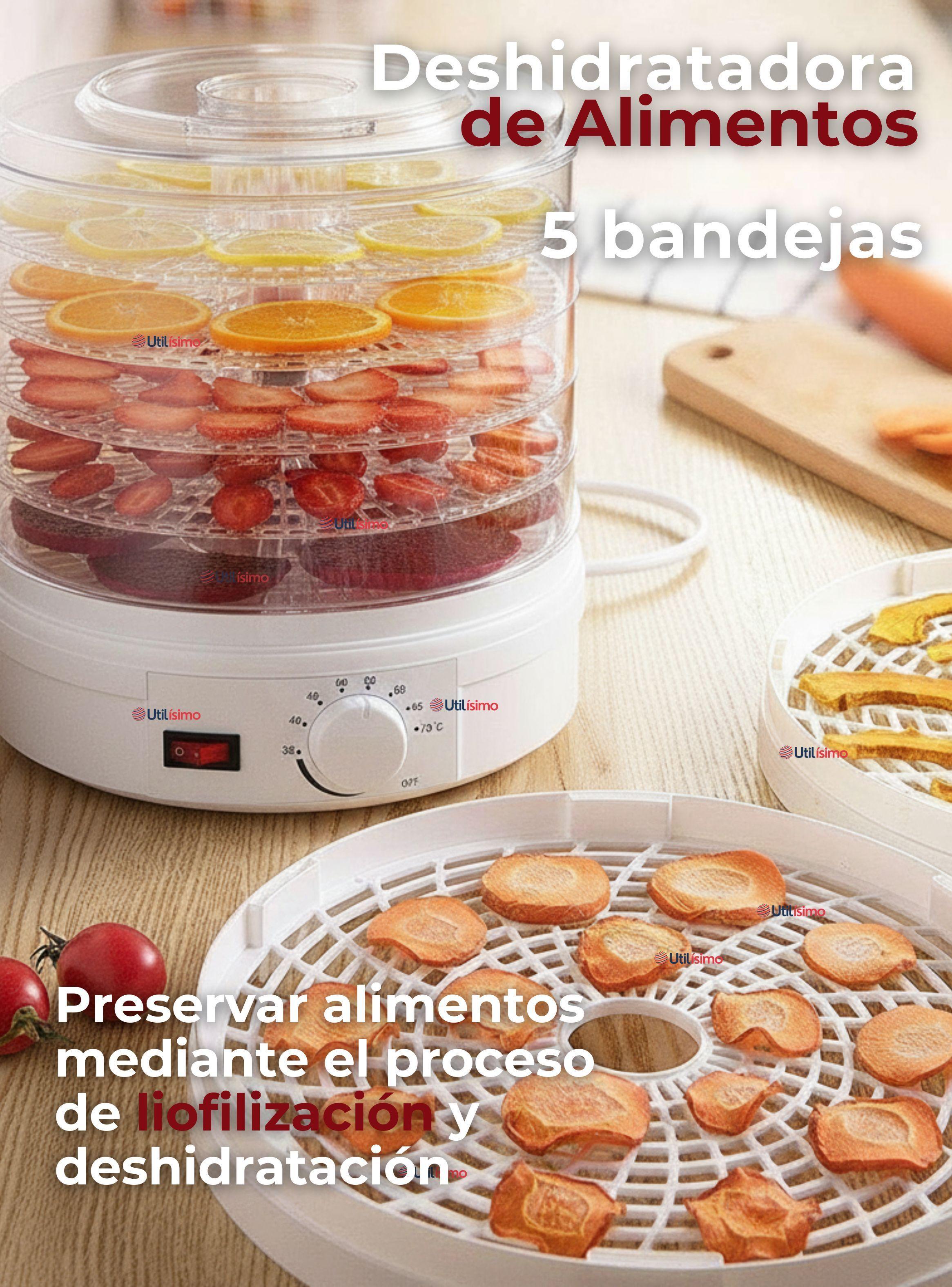 Maquina Deshidratadora Alimentos, Frutas y Verduras 5 Niveles Automático-2