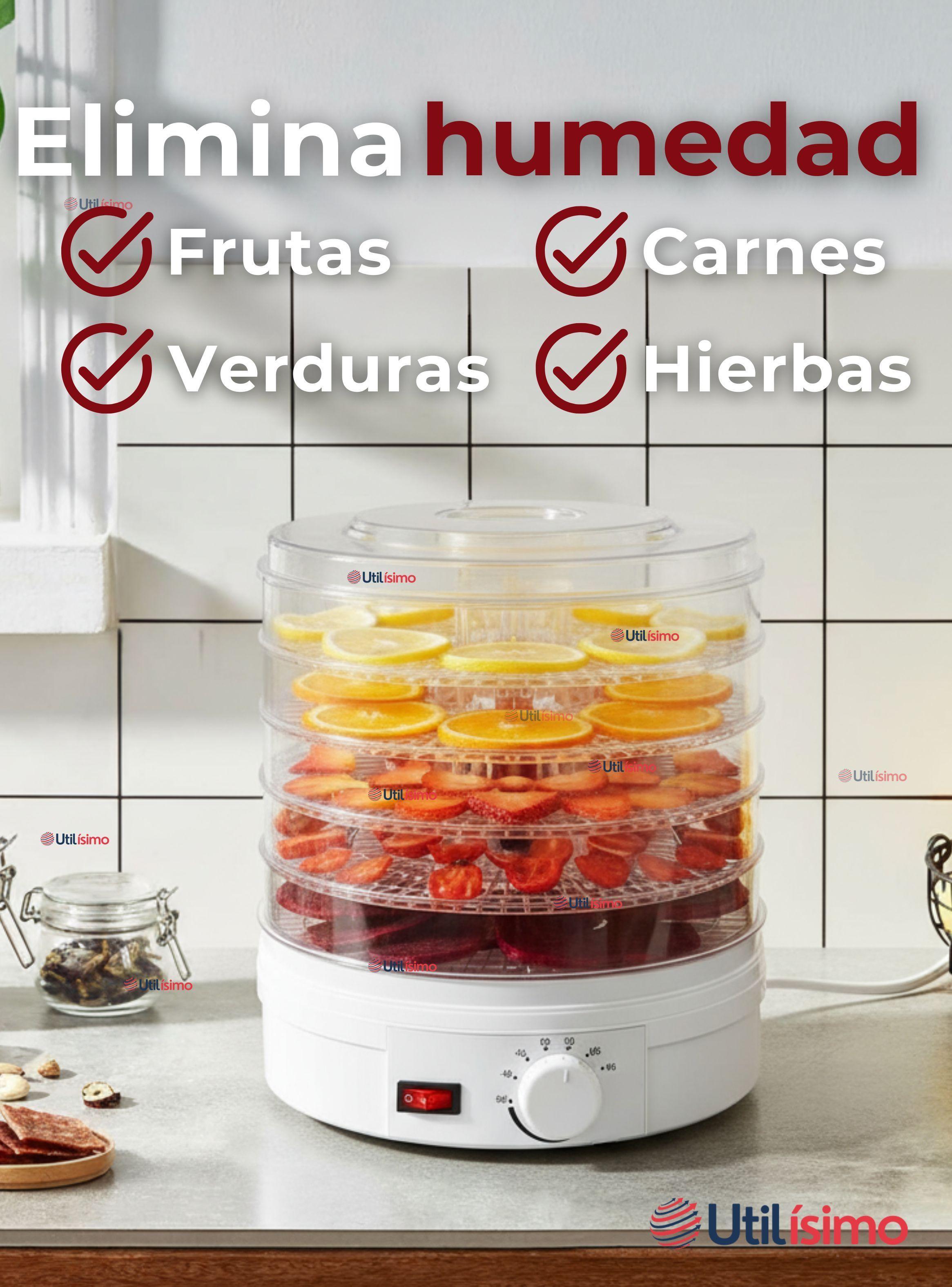 Maquina Deshidratadora Alimentos, Frutas y Verduras 5 Niveles Automático-4