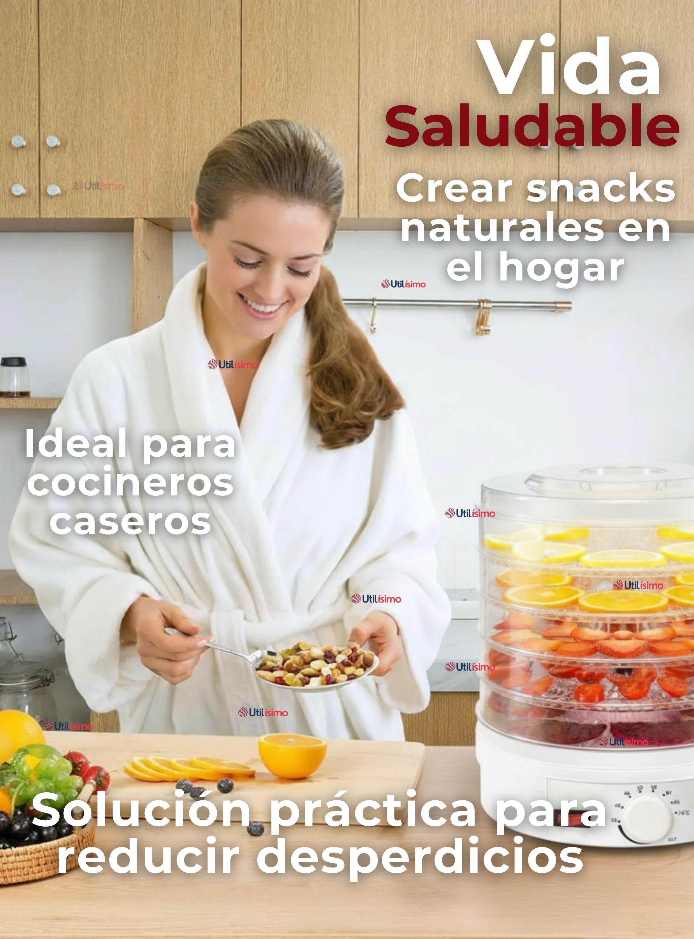Maquina Deshidratadora Alimentos, Frutas y Verduras 5 Niveles Automático-5
