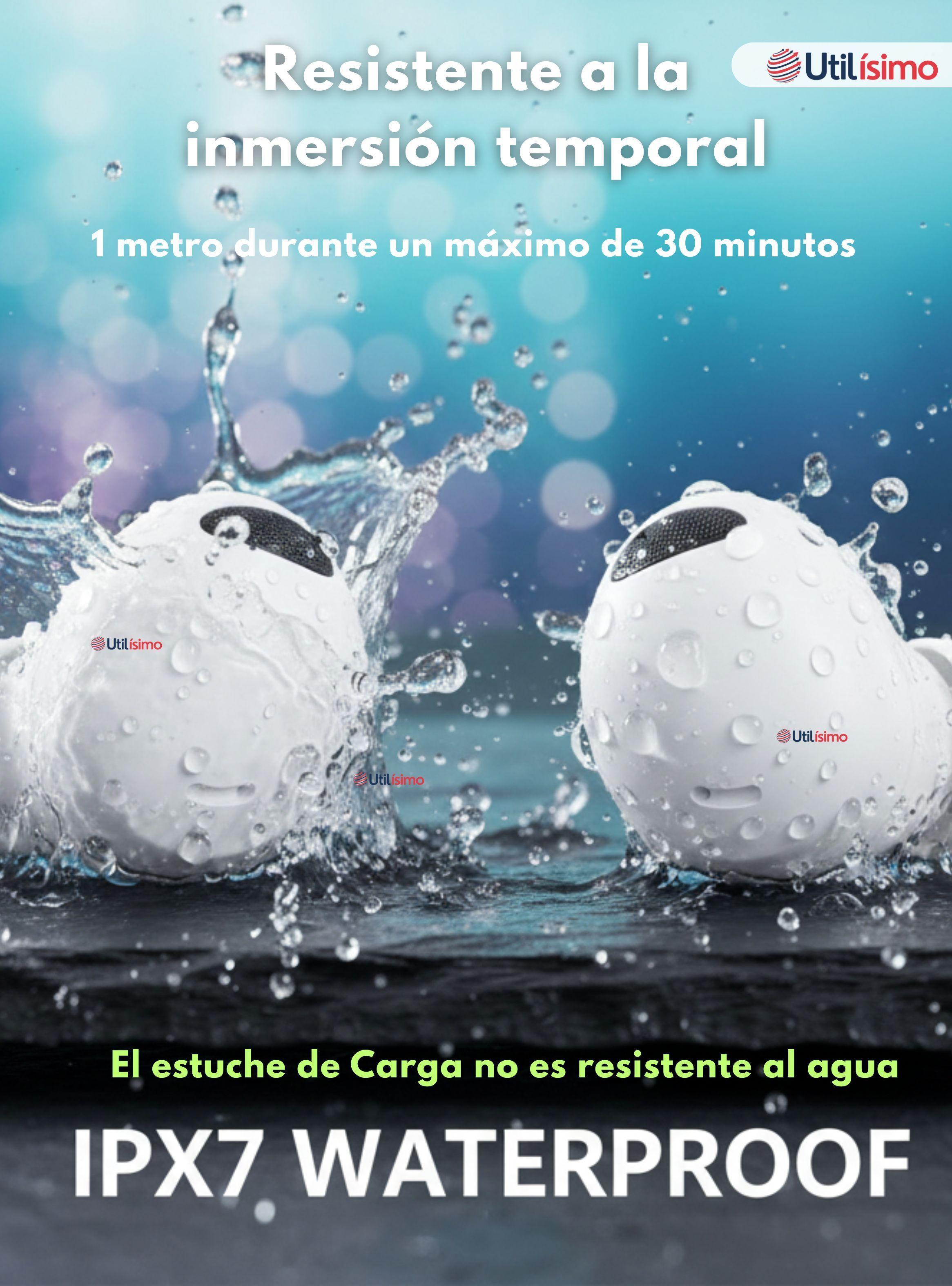 Audífonos Inalámbricos Bluetooth 5.3 Genérico de Color Blanco-7