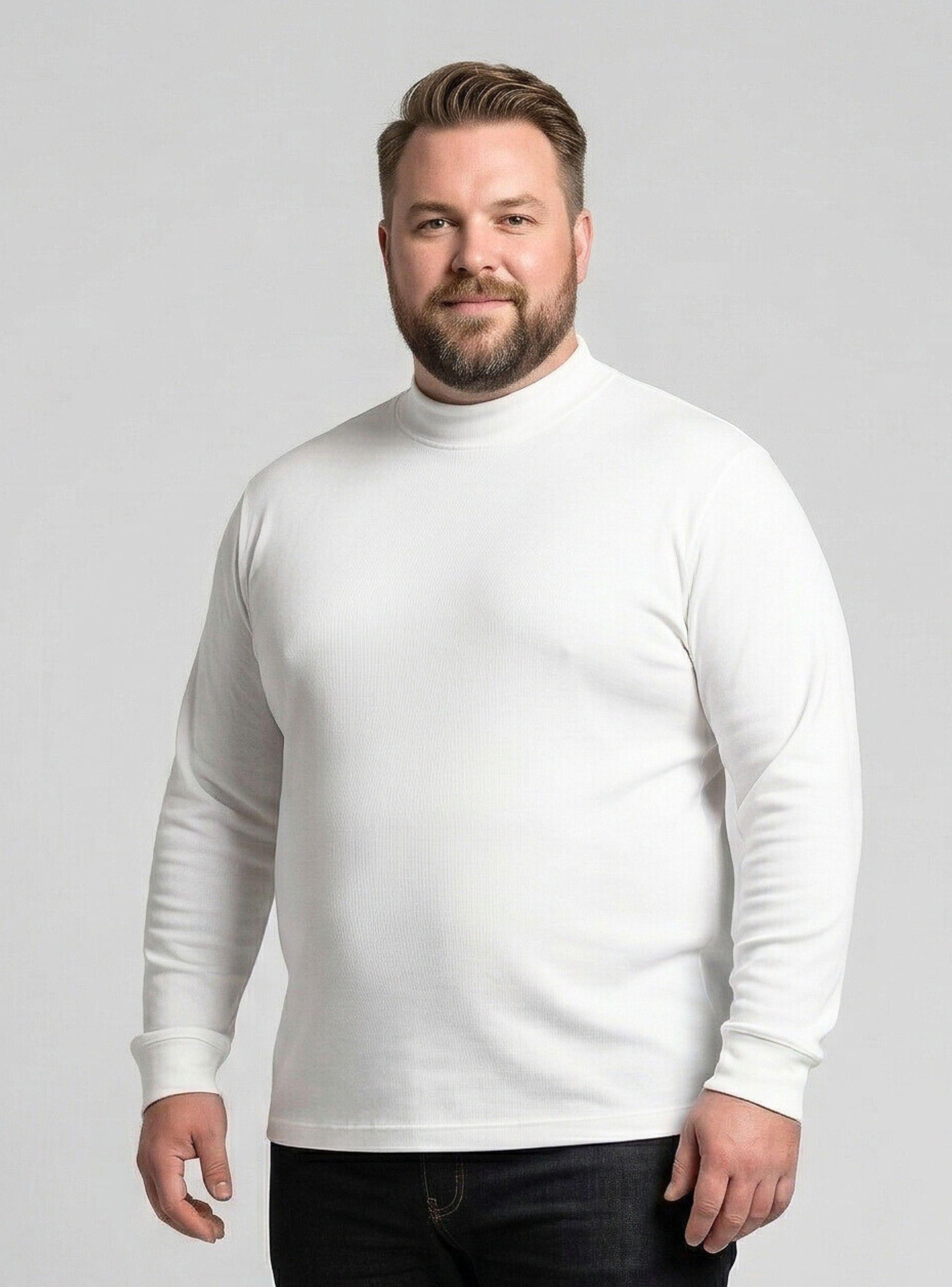 Pack 6 Camisetas Poleras Bambú Primera Capa Cuello Beatle Manga Larga Colores Surtidos-0