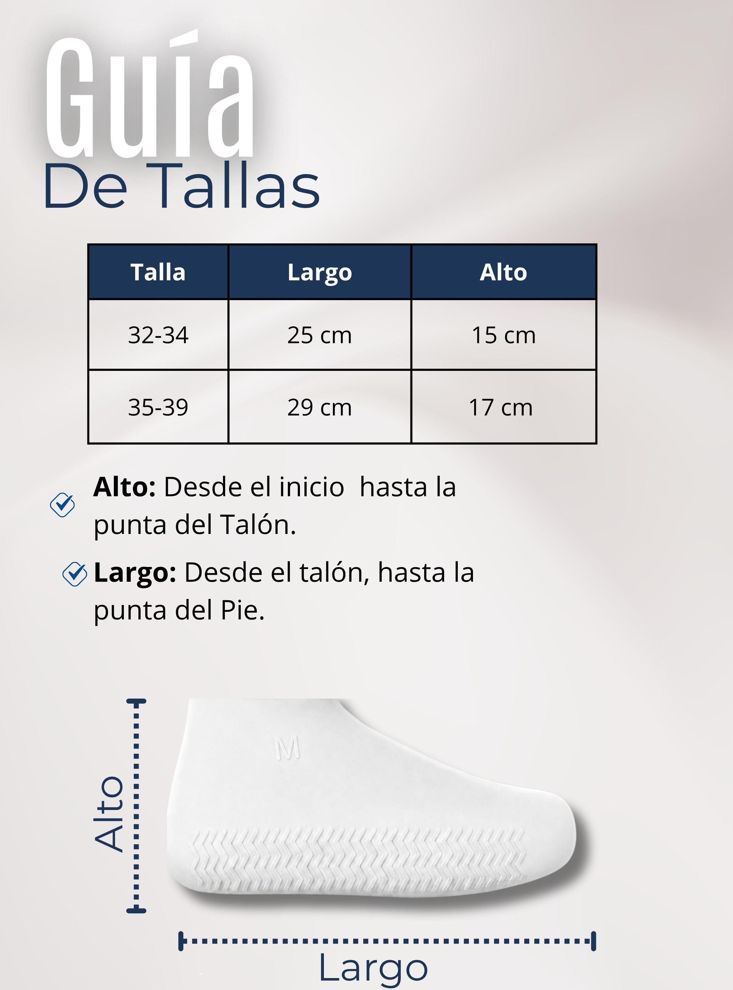 Fundas Cubre Zapatos Blanco Impermeable Silicona Antideslizante 1 Par Surtidas -3