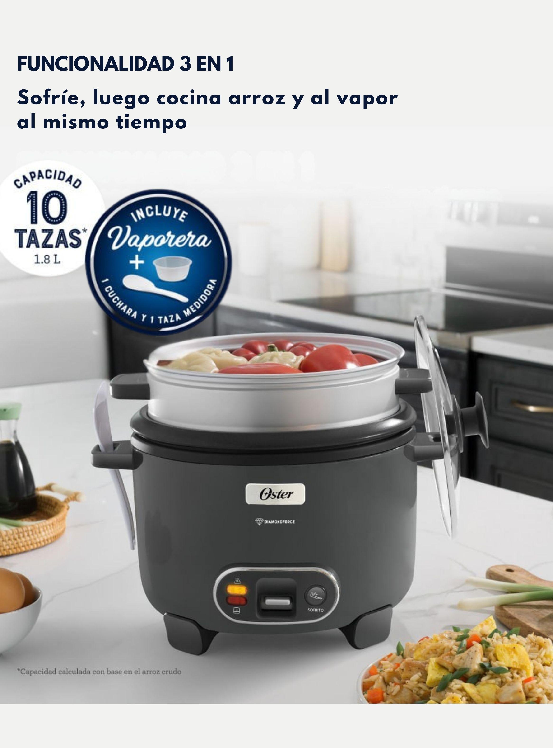 Oster Arrocera 3 en 1, Capacidad de 1,8 L Oster DiamondForcen,CKSTRC10DFSKE Version 2026-4