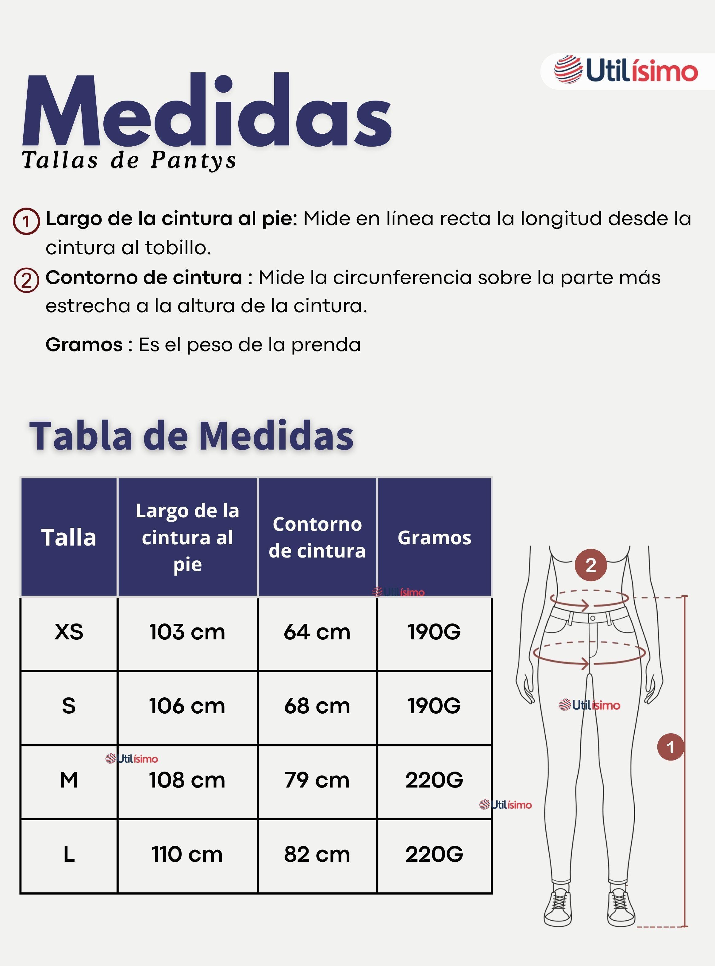 Calza Panty Efecto Piel Polar Térmica Con Chiporro Mujer Elasticada Beige-4