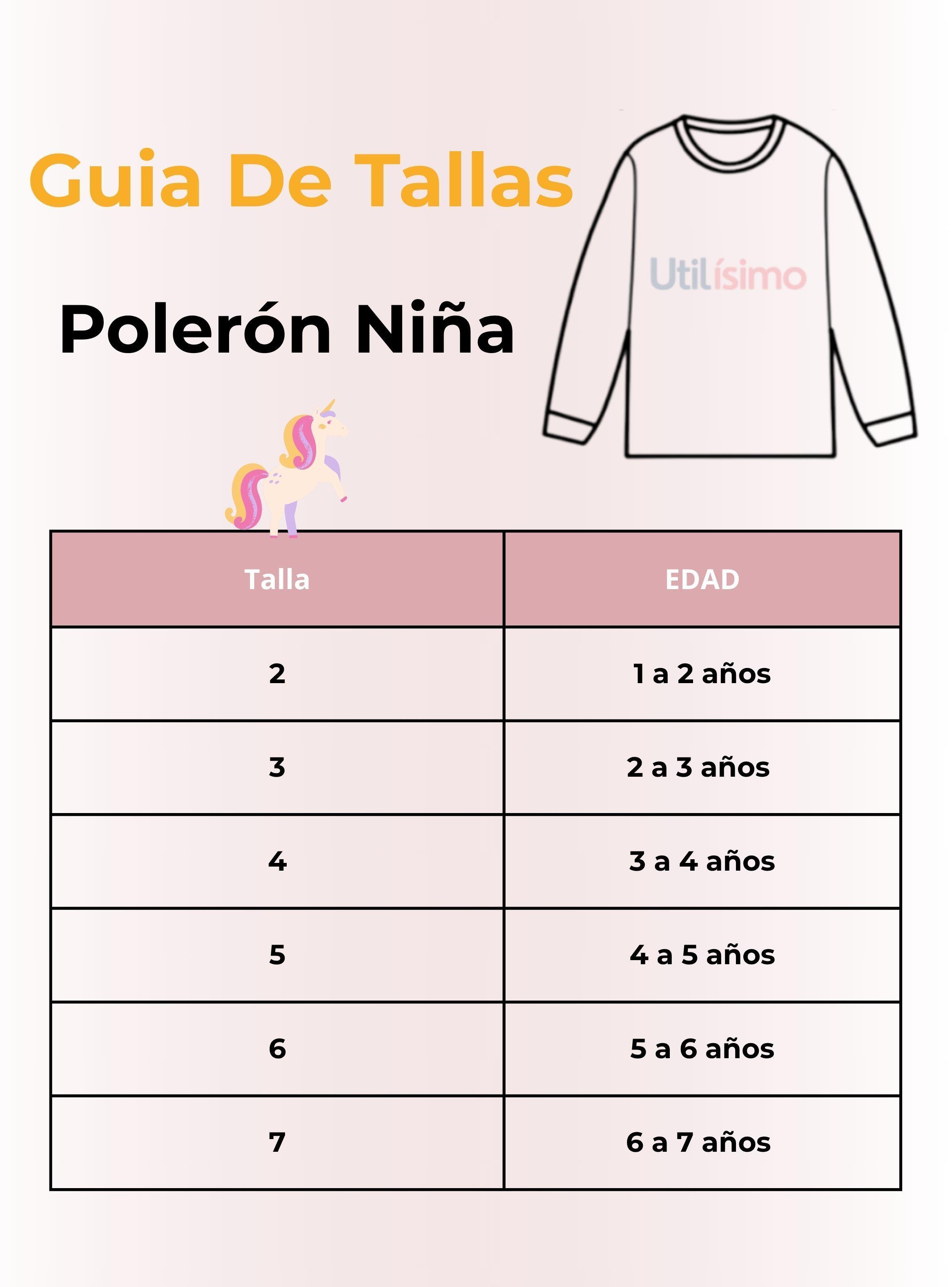 Polerón Algodón Cuello Redondo Niñas Amarillo Unicornio-2