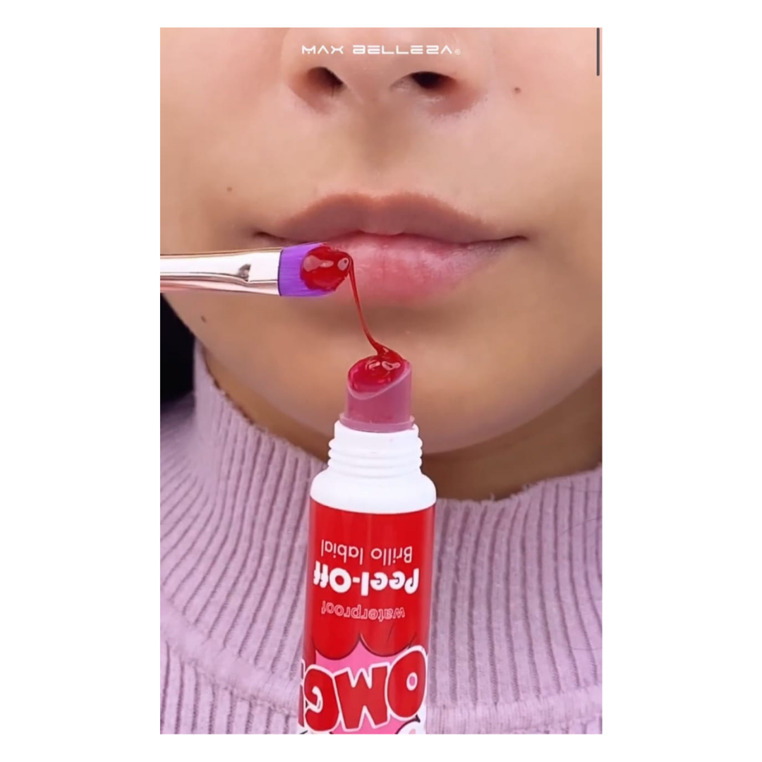 Lip Gloss Peel-Off Waterproof Flamenco T01-4