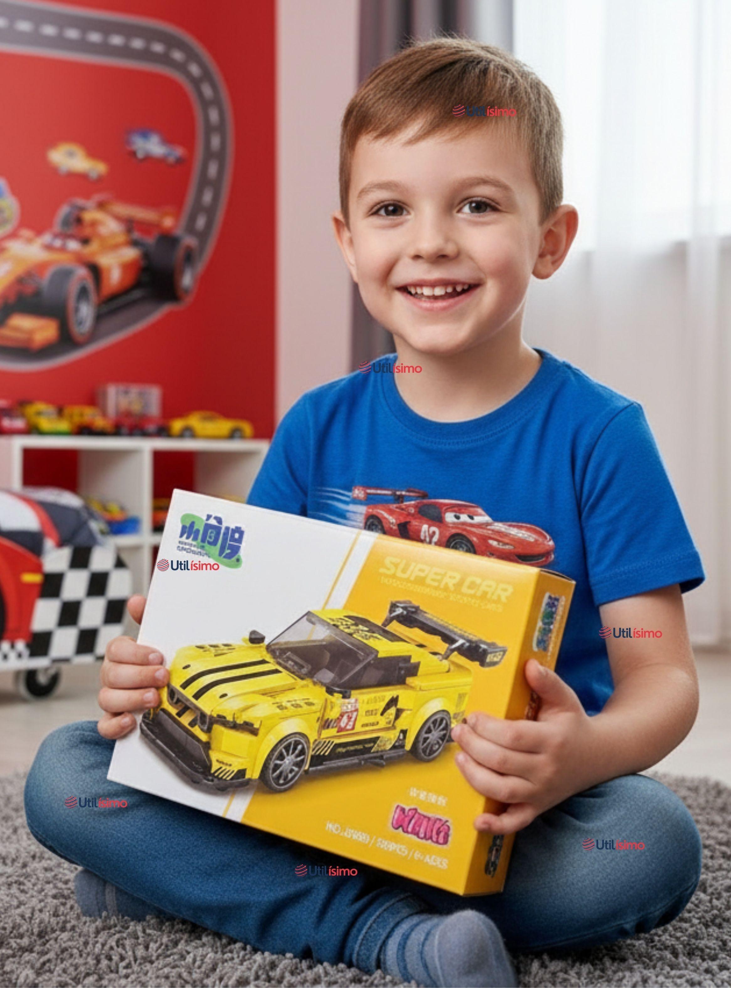 Auto Coche De Carreras Armable Maqueta Porsche Racing 360 Piezas Juguete Niño-0