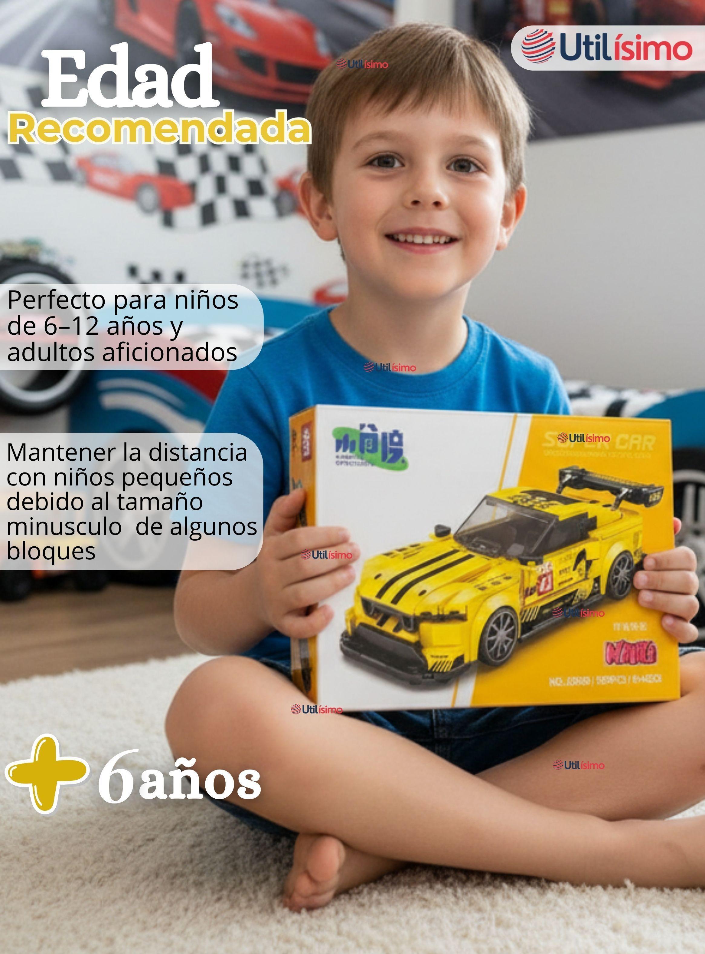 Auto Coche De Carreras Armable Maqueta Porsche Racing 360 Piezas Juguete Niño-4