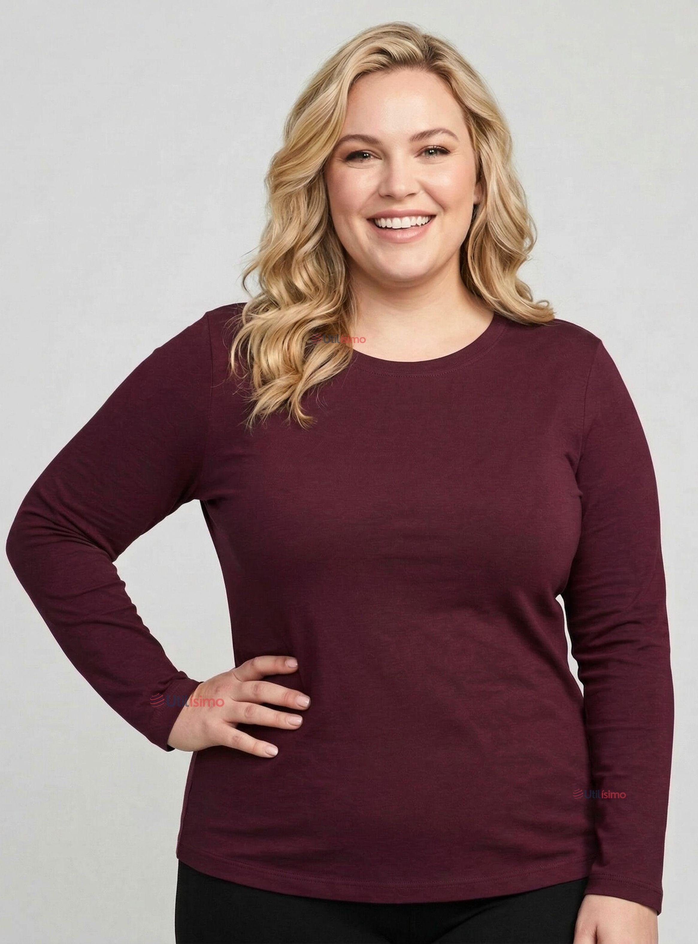 Pack 3 Camisetas Poleras Polar Primera Capa Manga Larga Colores Surtidos de Mujer-0