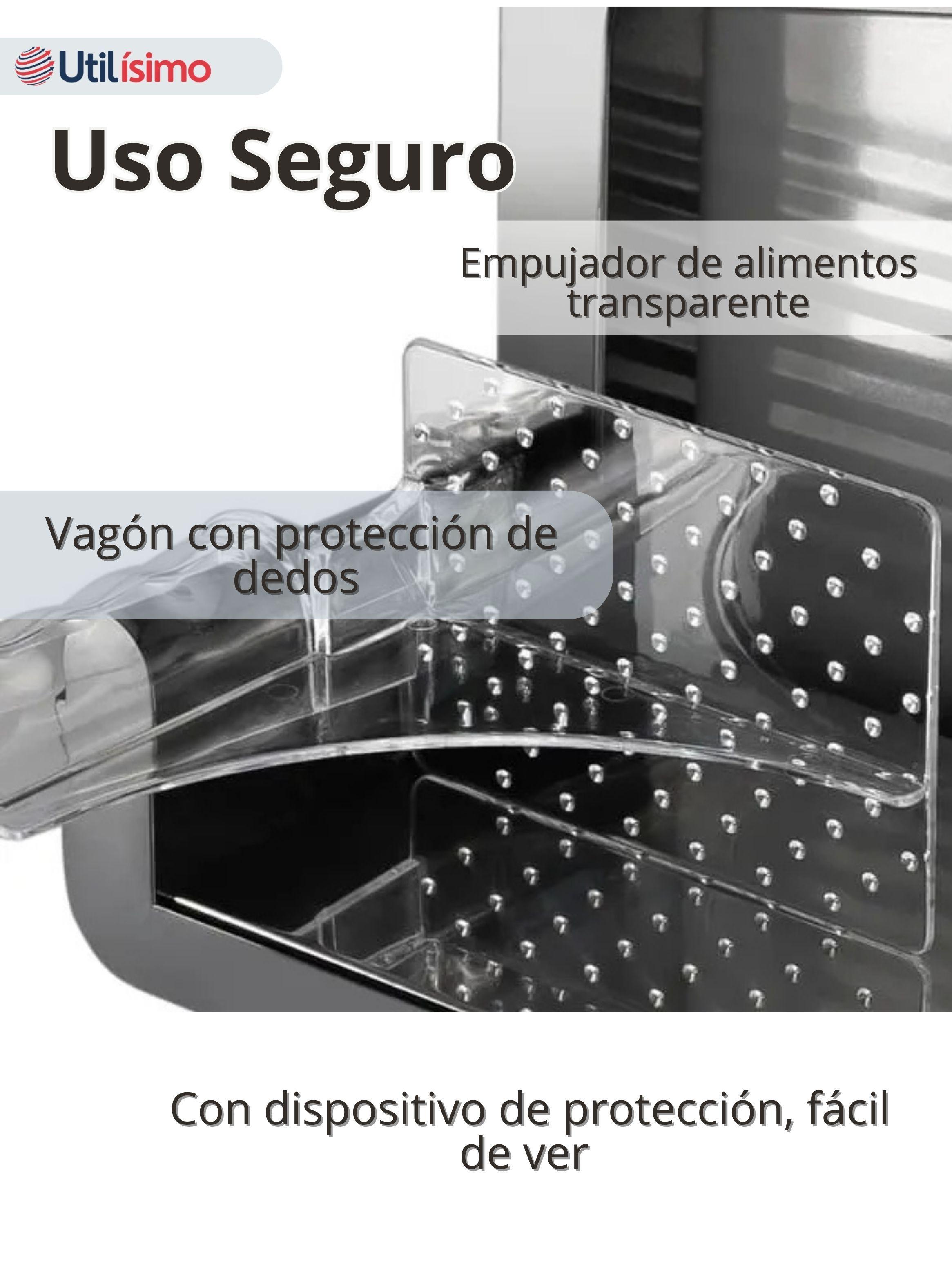 Rebanadora Cortadora Fiambre Carne Eléctrica RAF de Color Plateado-5