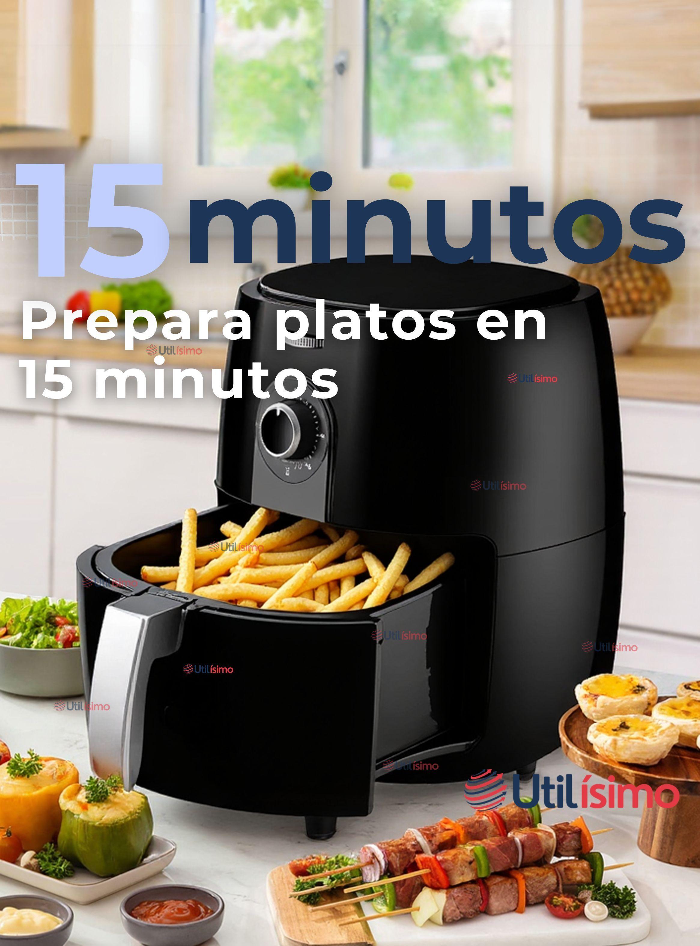 Freidora De Aire 5 Litros 1350W de Potencia Air Fryer -6