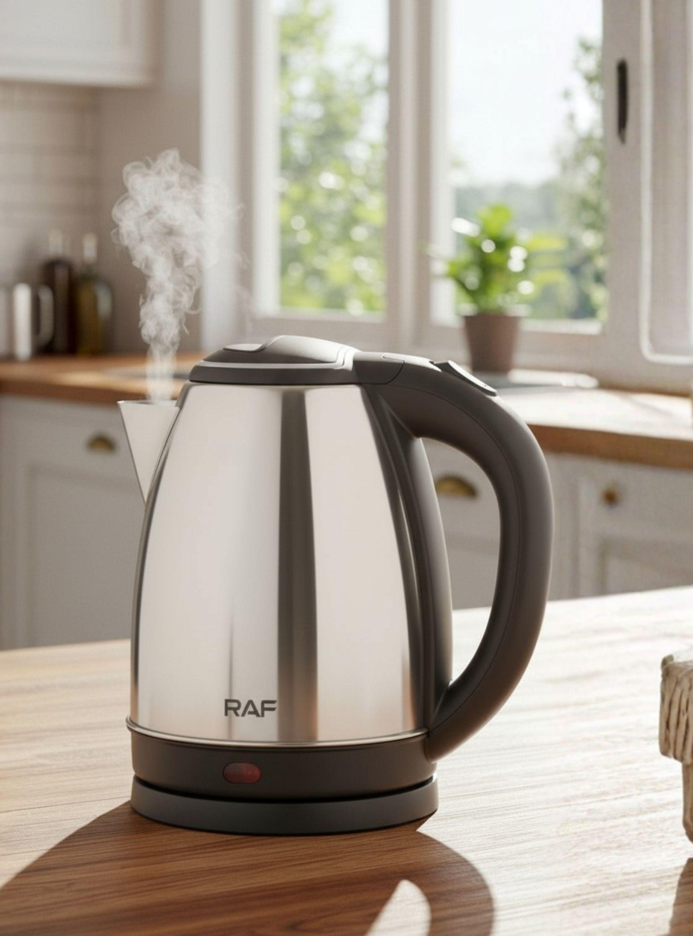 Hervidor Tetera Eléctrico Acero Inoxidable Capacidad 2 Litros 1500W de Potencia-1