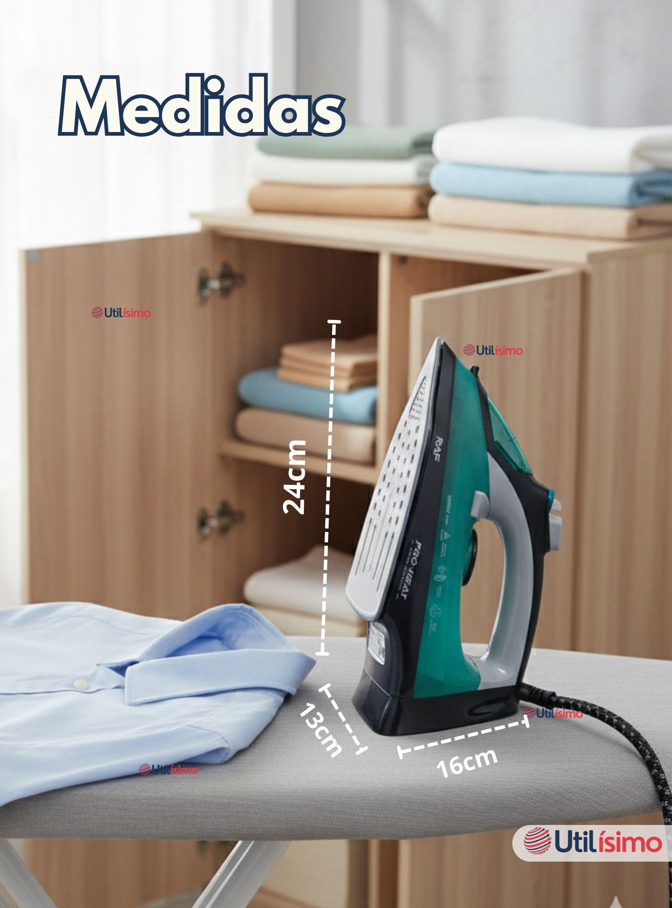 Plancha A Vapor con Base de Ceramica RAF  Potencia 2200W-4