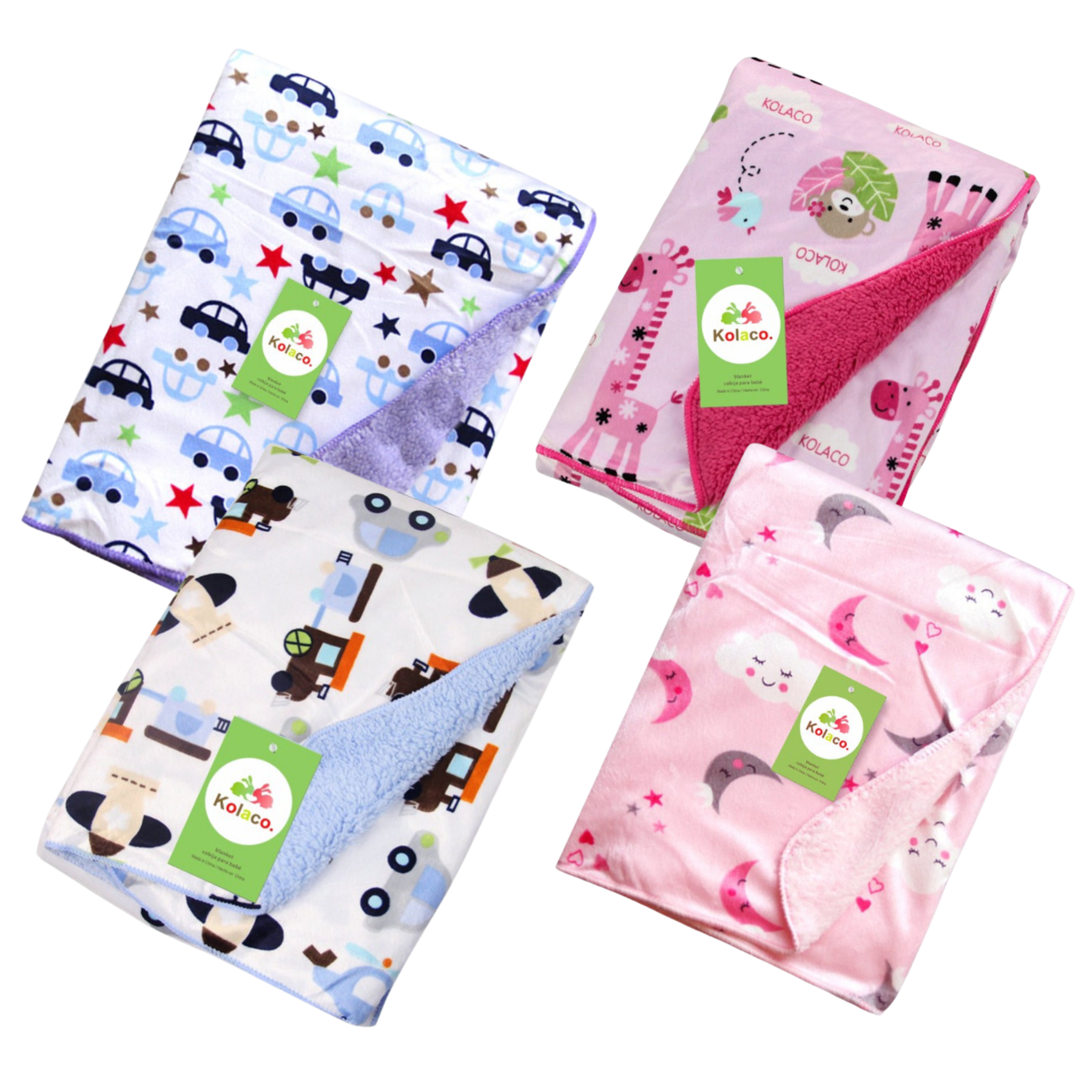 Manta Bebe Frizadas Con Polar Niño Surtidas Jump Kids-6