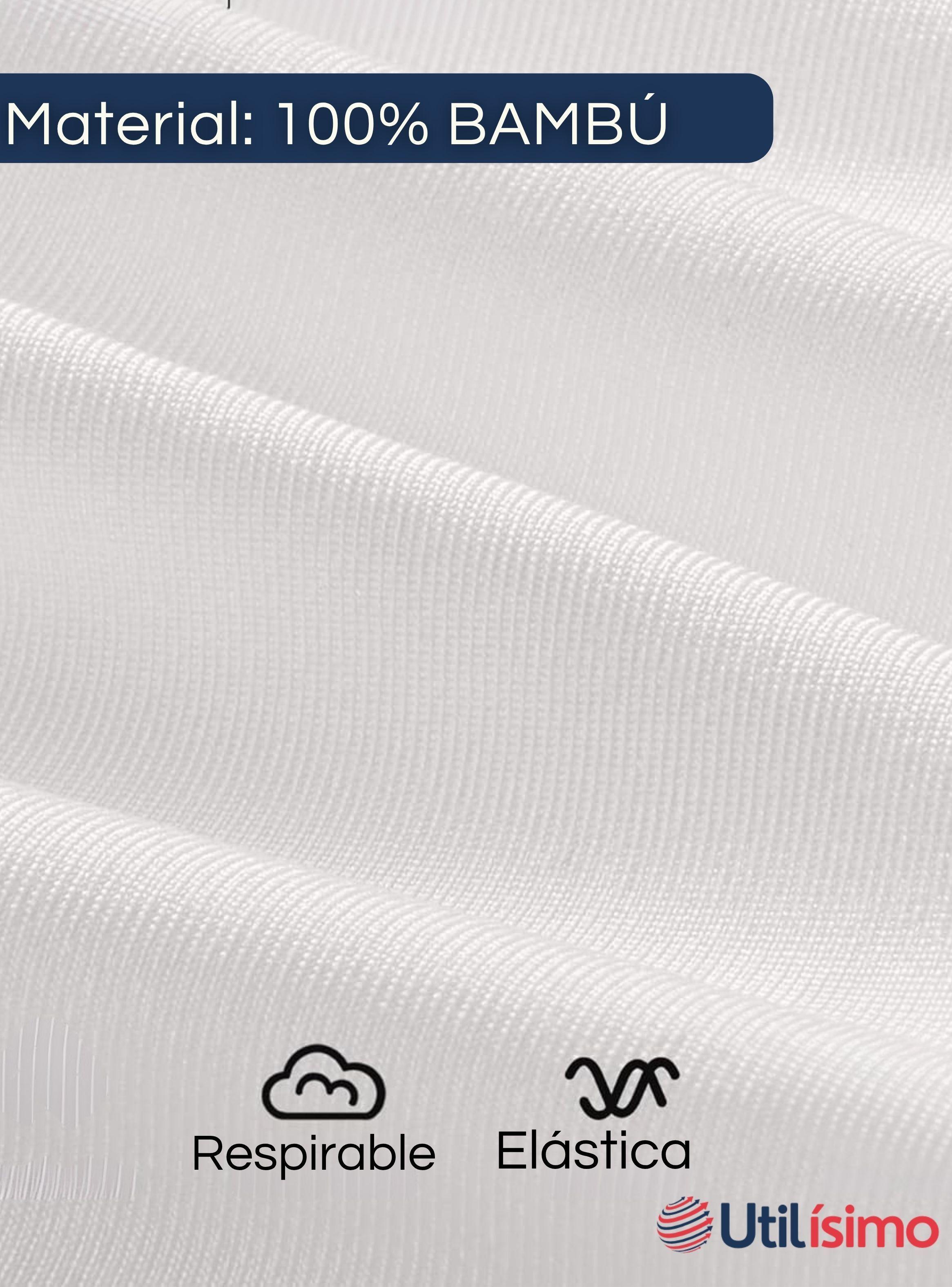 Pack 3 Camiseta Cuello Redondo Bambú Manga Larga Juvenil polera Colores Surtidos-4