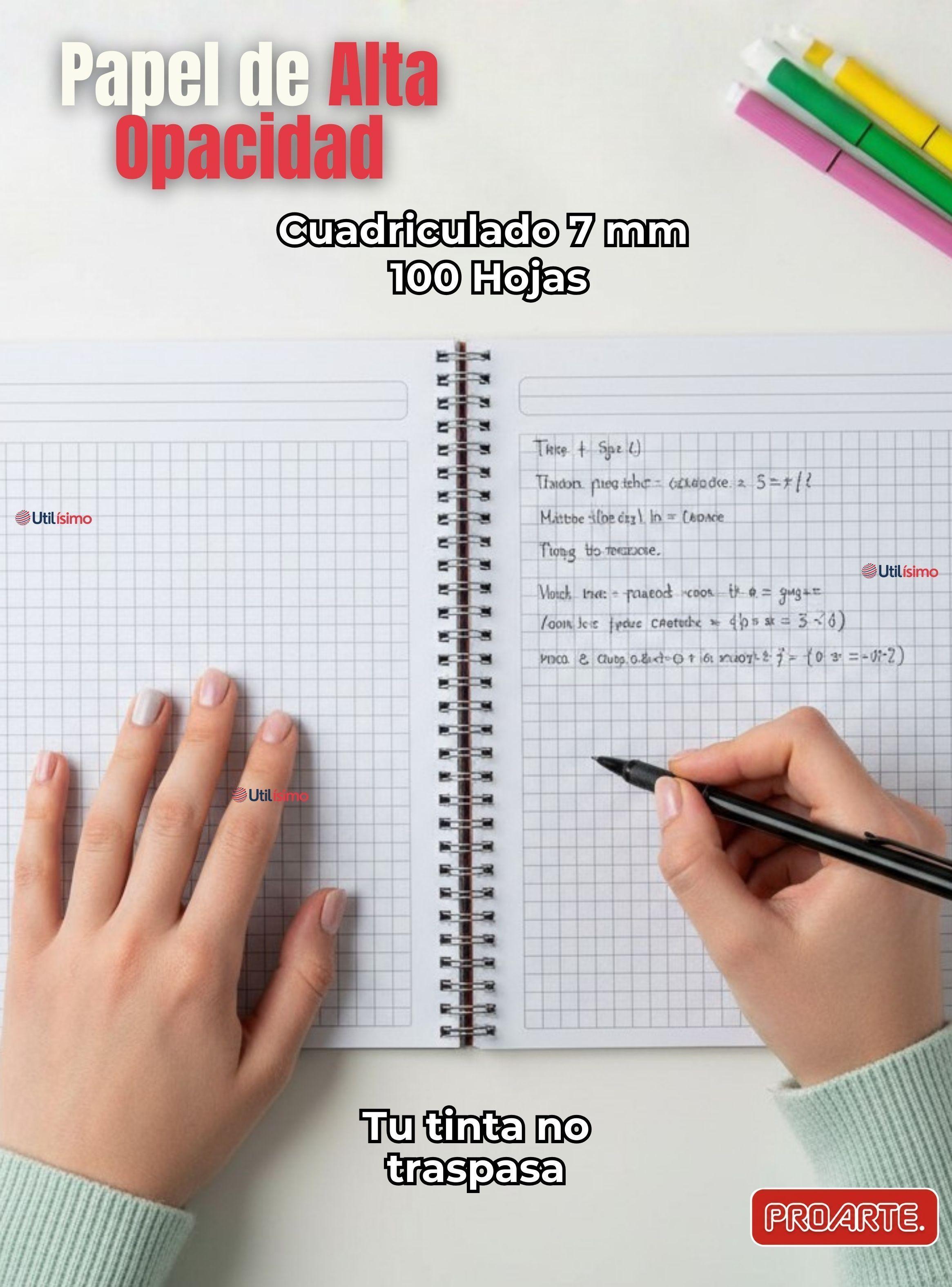 Pack 5 Cuadernos Universitario My Melody & Kuromi Proarte de 7mm 100 Hojas Diseños Surtidos-6