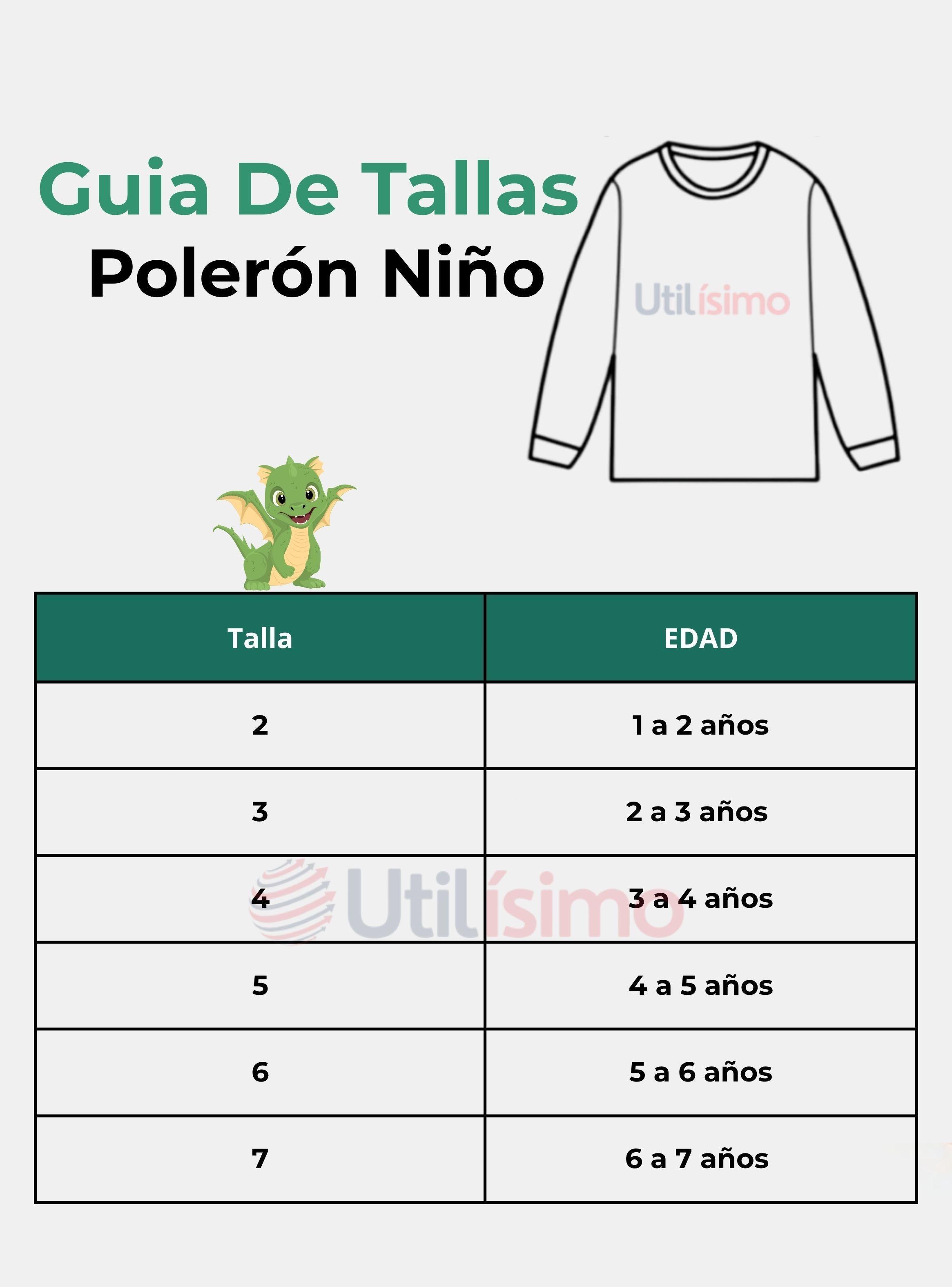 Polerón Algodón Cuello Redondo Niños Gris Dragón-2