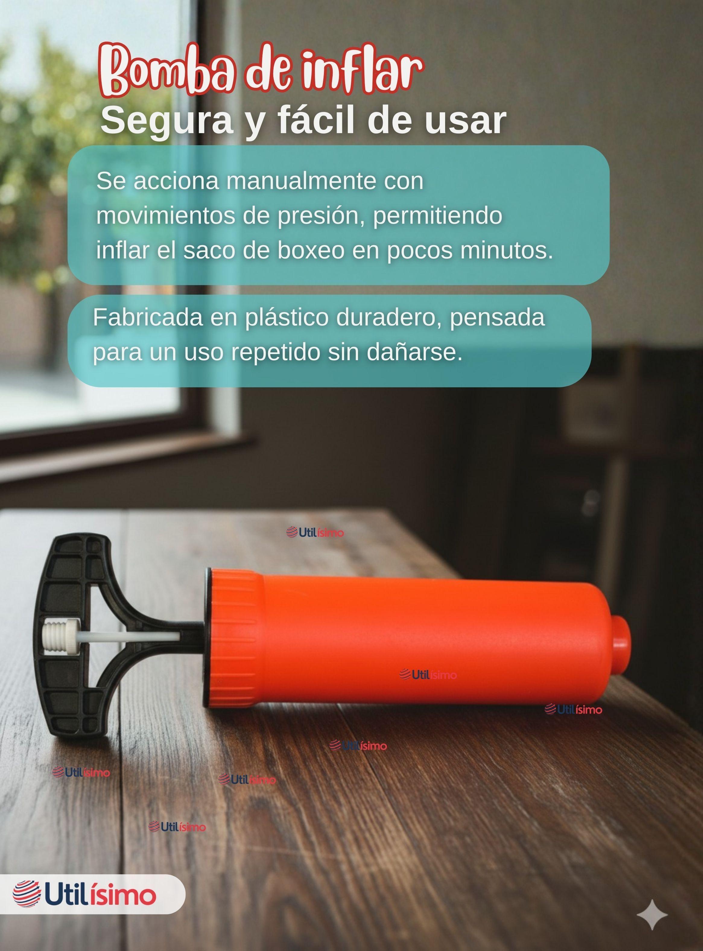 Set de Boxeo Punching Ball Altura Ajustable Guantes y Bomba para Niños-6