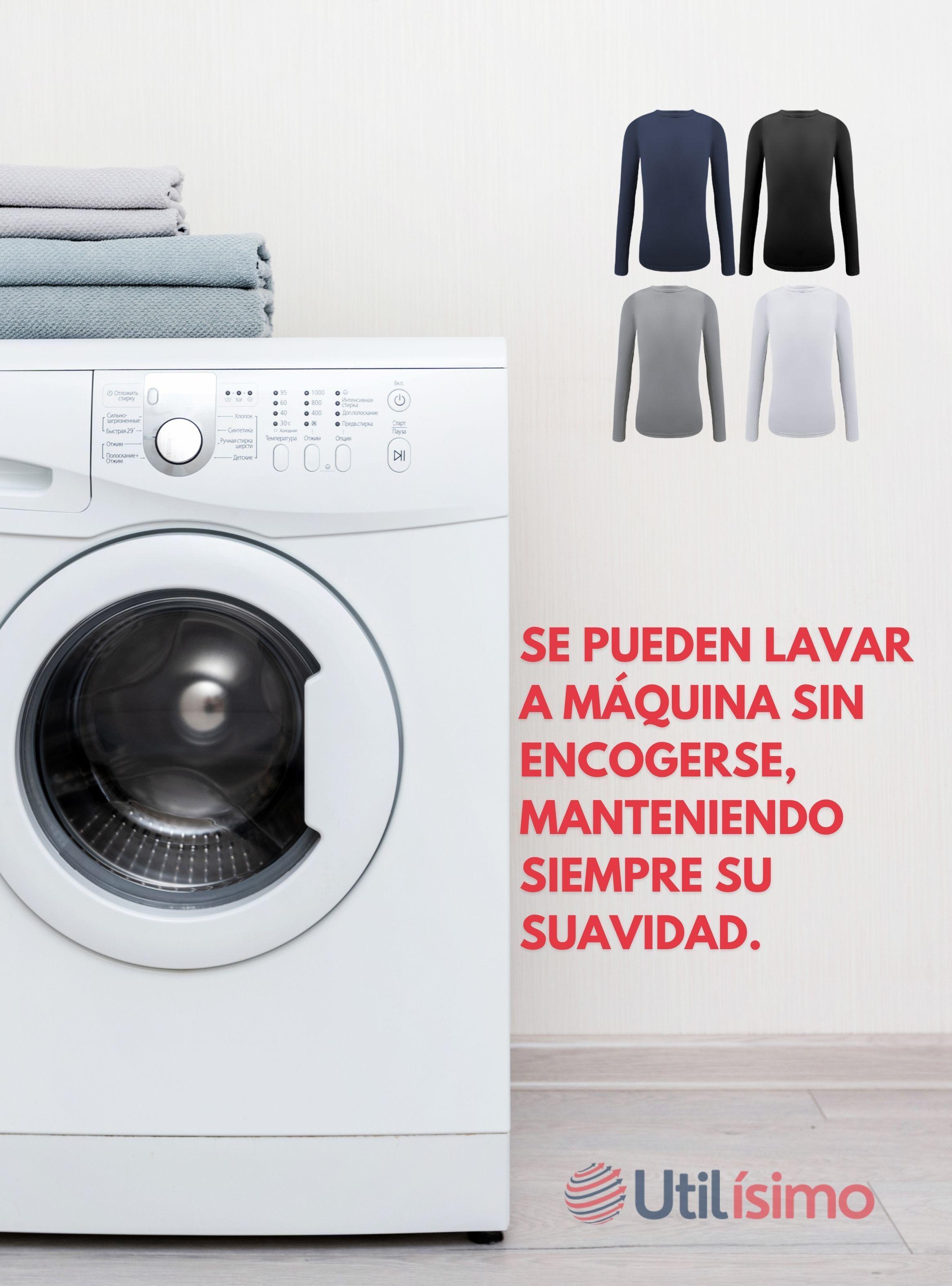  Camiseta Cuello Redondo Bambú Juvenil Polera Colores Surtidos-6