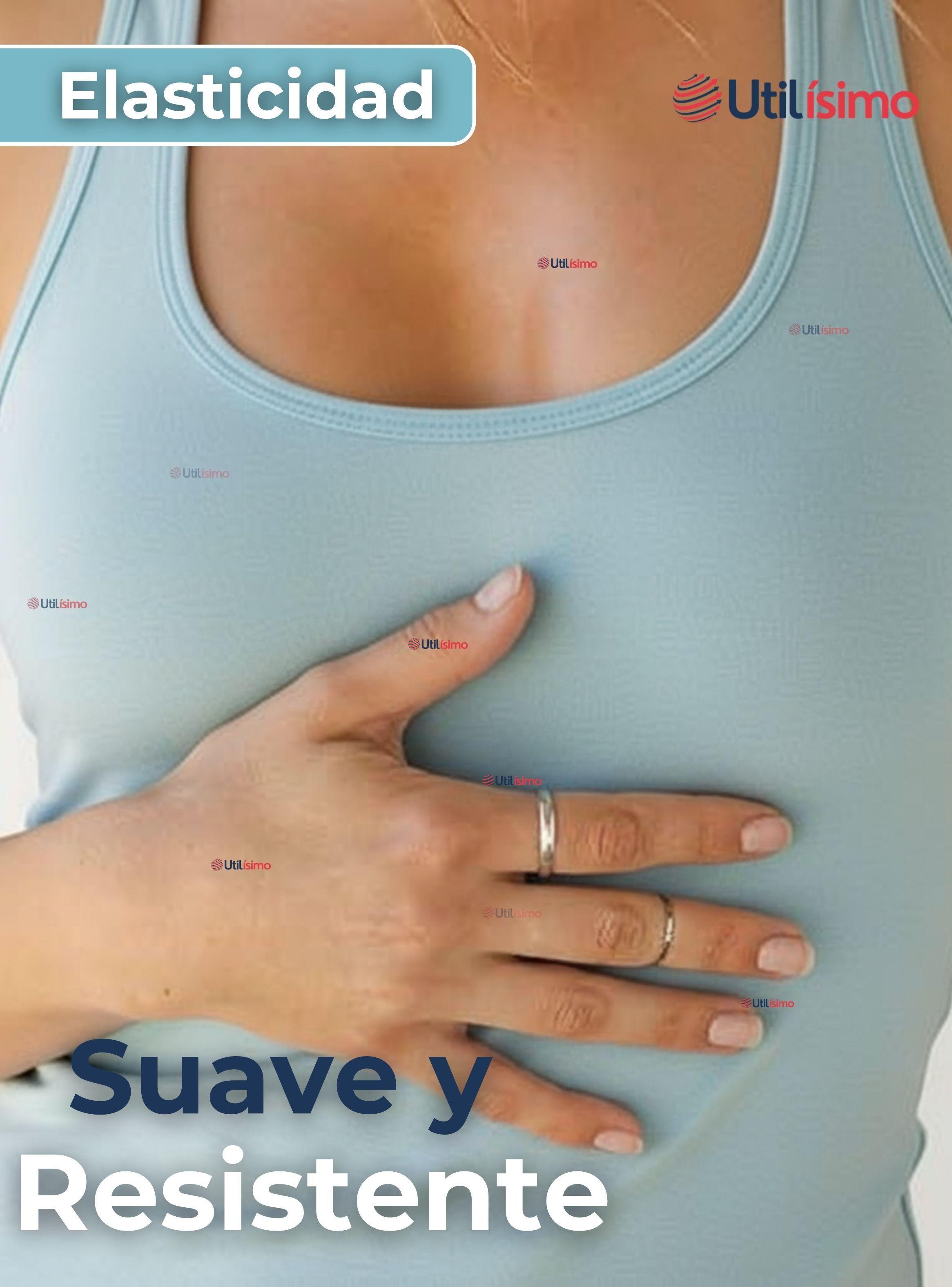 Pack 6 Poleras Camisetas Sin Mangas Fibra  Bambú Básicas Lisa Elástica Mujer Colores Surtidos-5